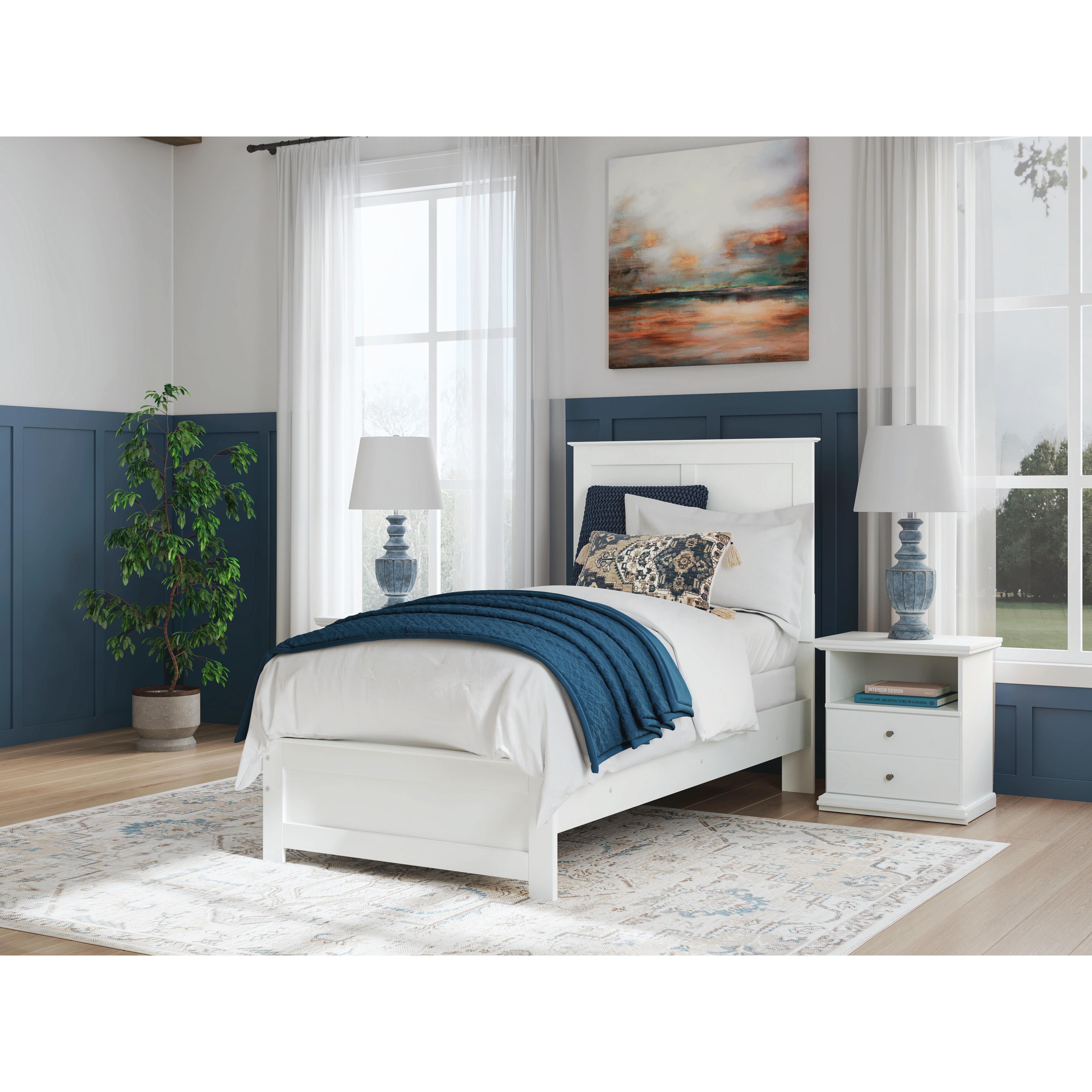  Size_Twin --  Signature Design by Ashley Bostwick Shoals Panel Bed IMAGE 6