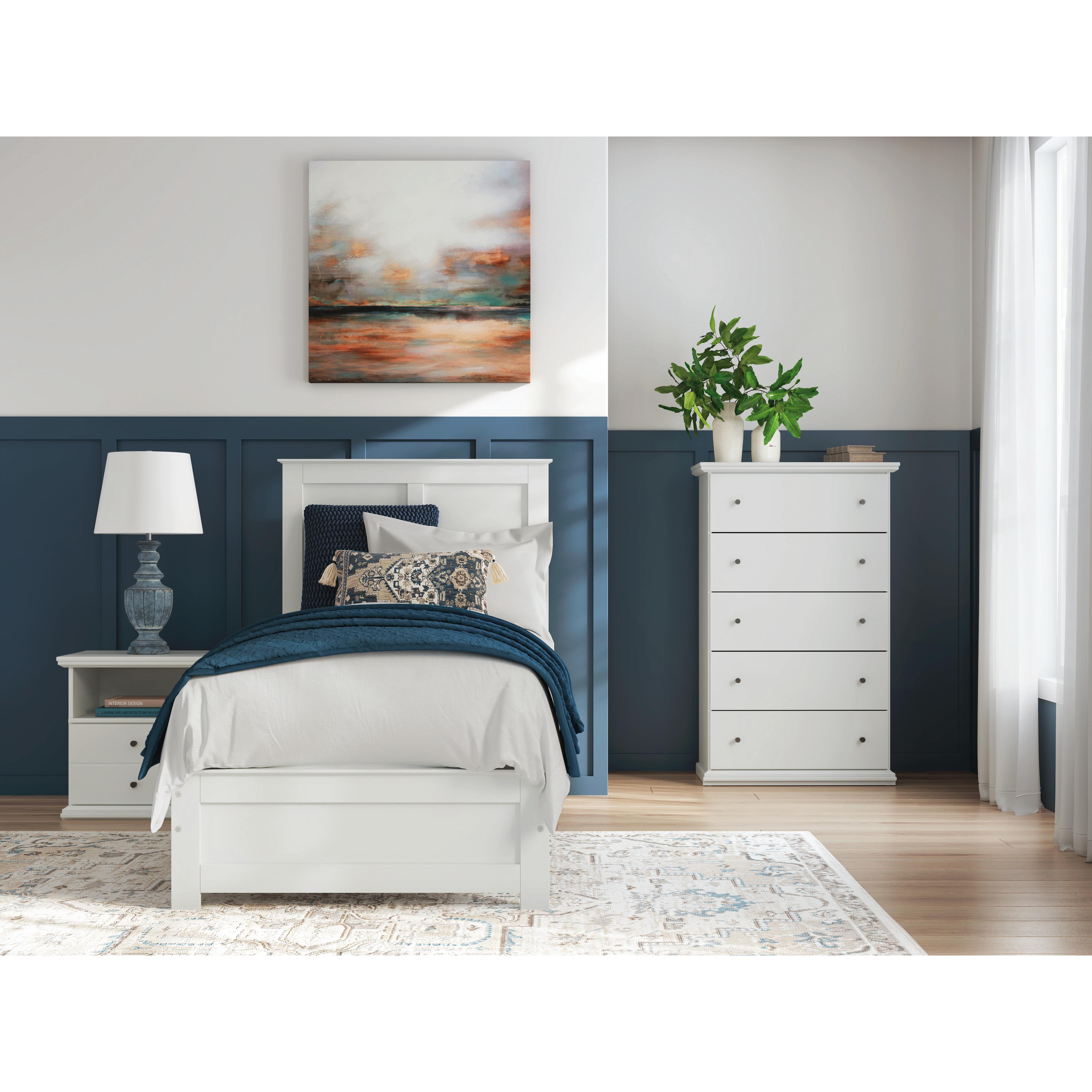  Size_Twin --  Signature Design by Ashley Bostwick Shoals Panel Bed IMAGE 8