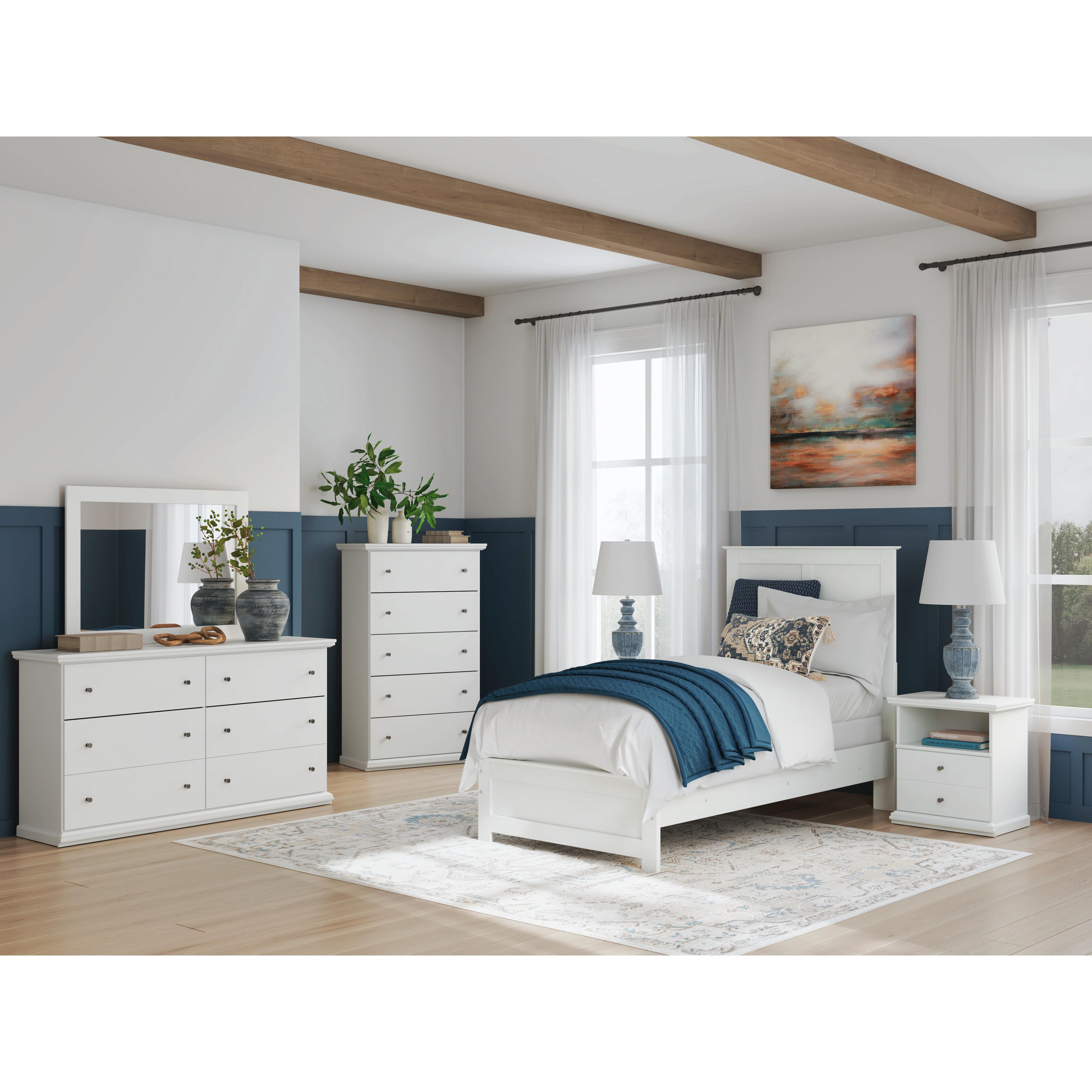  Size_Twin --  Signature Design by Ashley Bostwick Shoals Panel Bed IMAGE 9