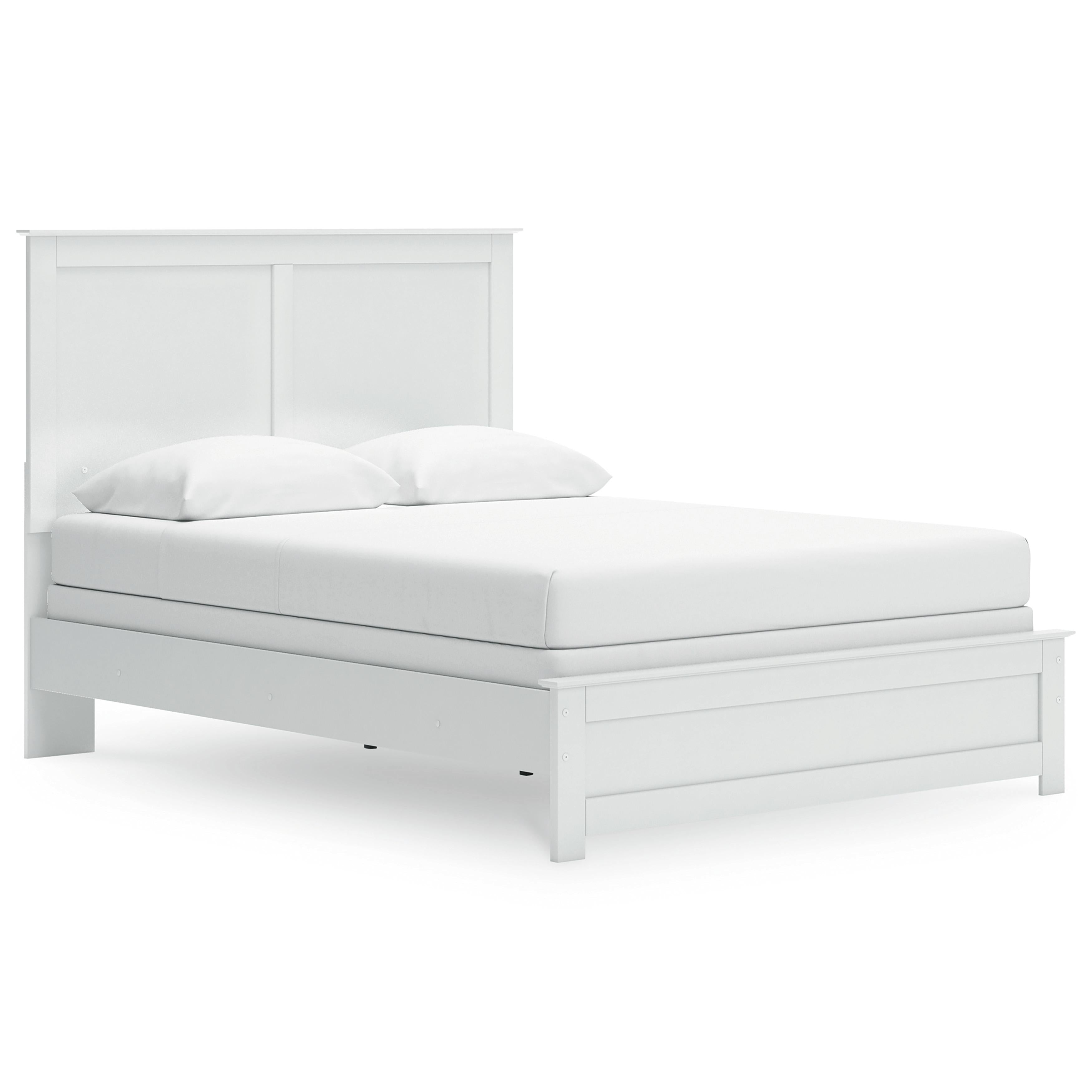  Size_Queen --  Bostwick Shoals B139B43 Queen Panel Bed IMAGE 1