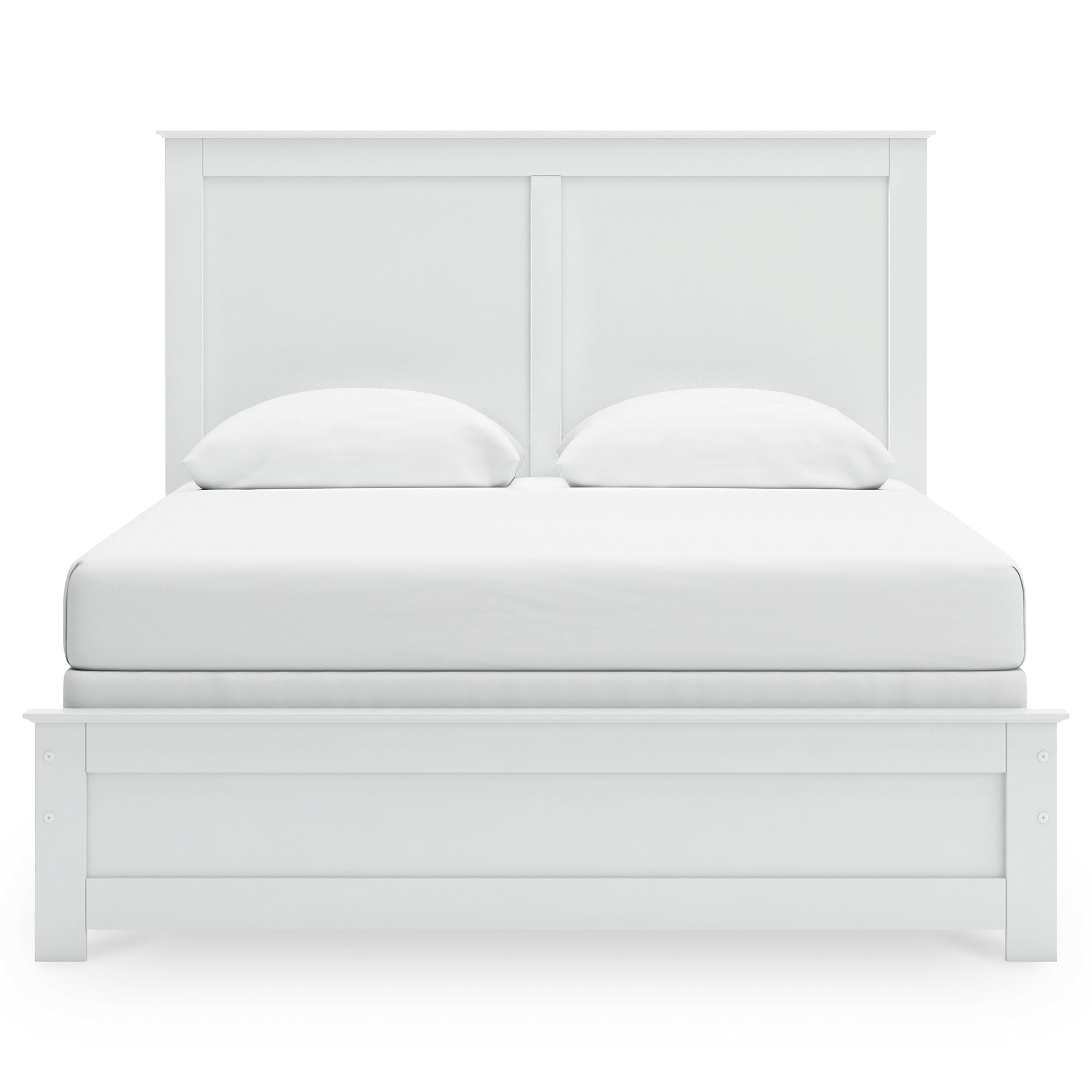  Size_Queen --  Bostwick Shoals B139B43 Queen Panel Bed IMAGE 2