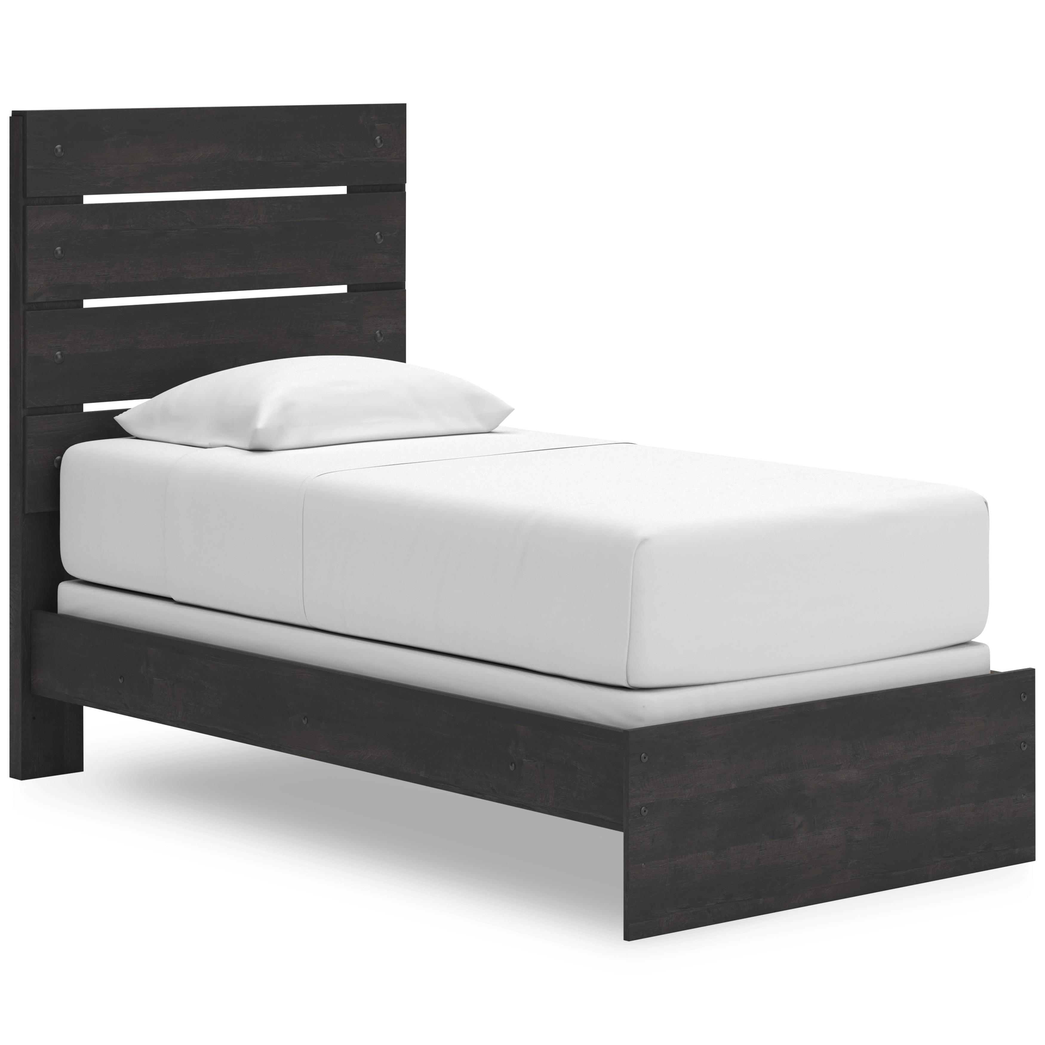  Size_Twin --  Signature Design by Ashley Hollivern Panel Bed IMAGE 1
