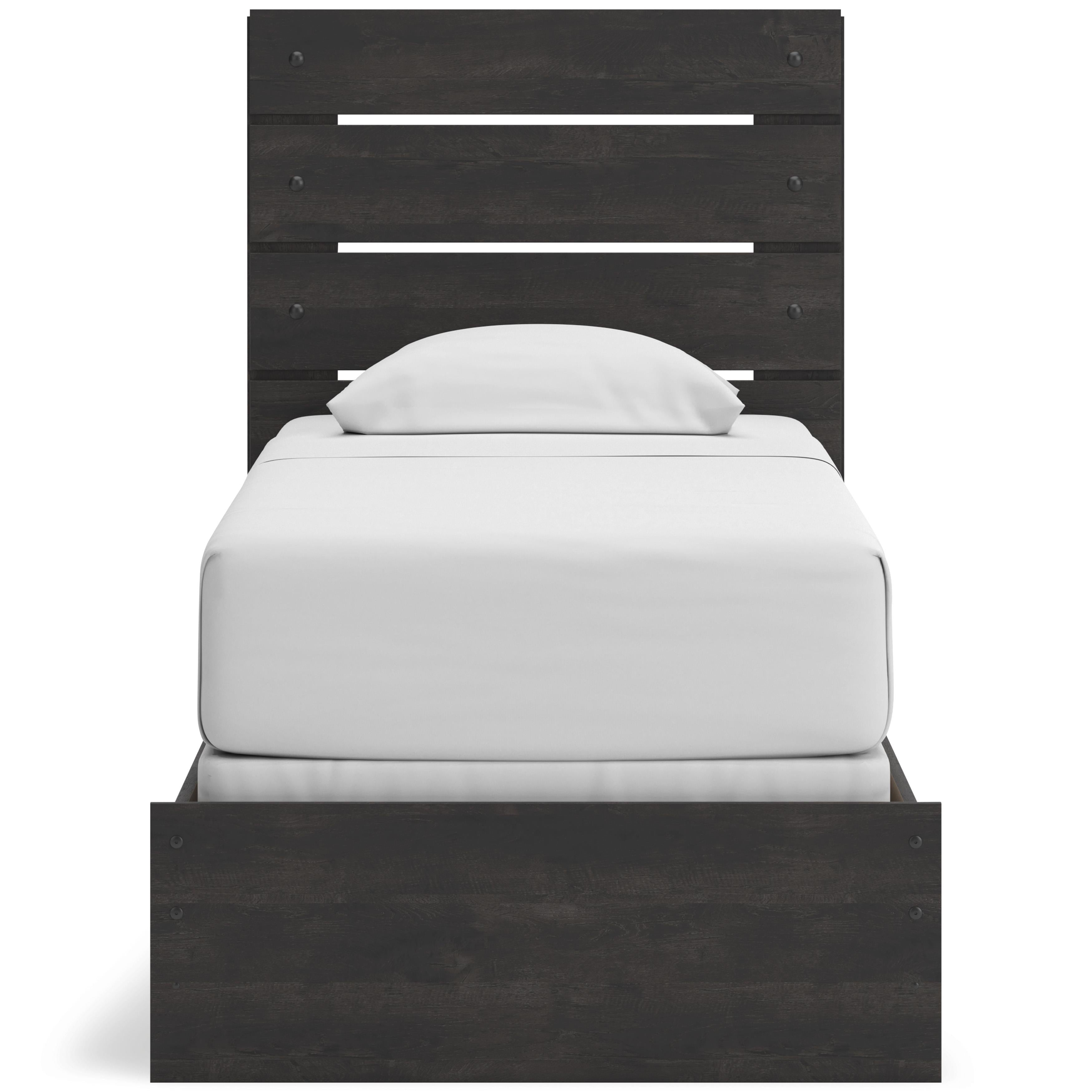  Size_Twin --  Signature Design by Ashley Hollivern Panel Bed IMAGE 2