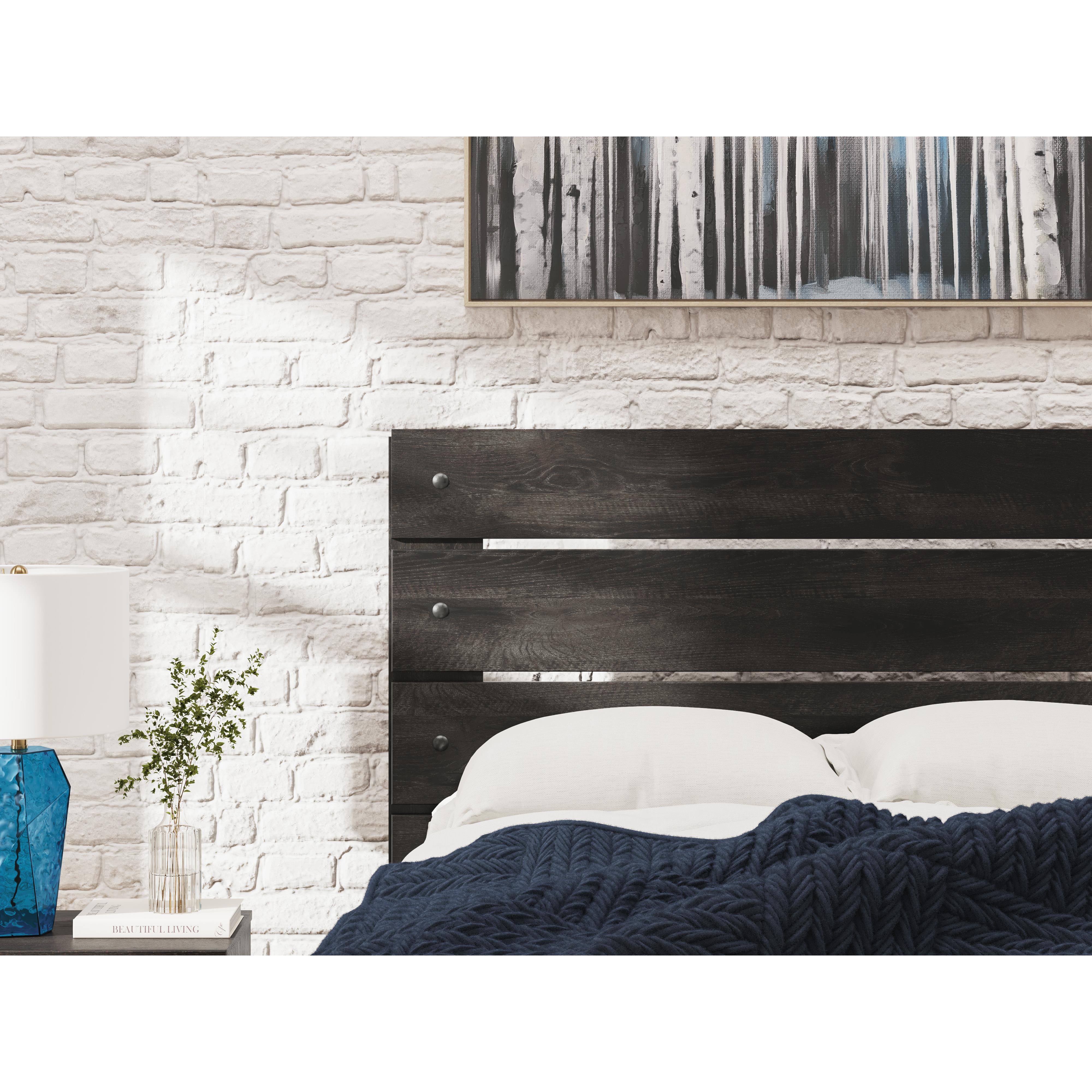  Size_Twin --  Signature Design by Ashley Hollivern Panel Bed with Storage IMAGE 8