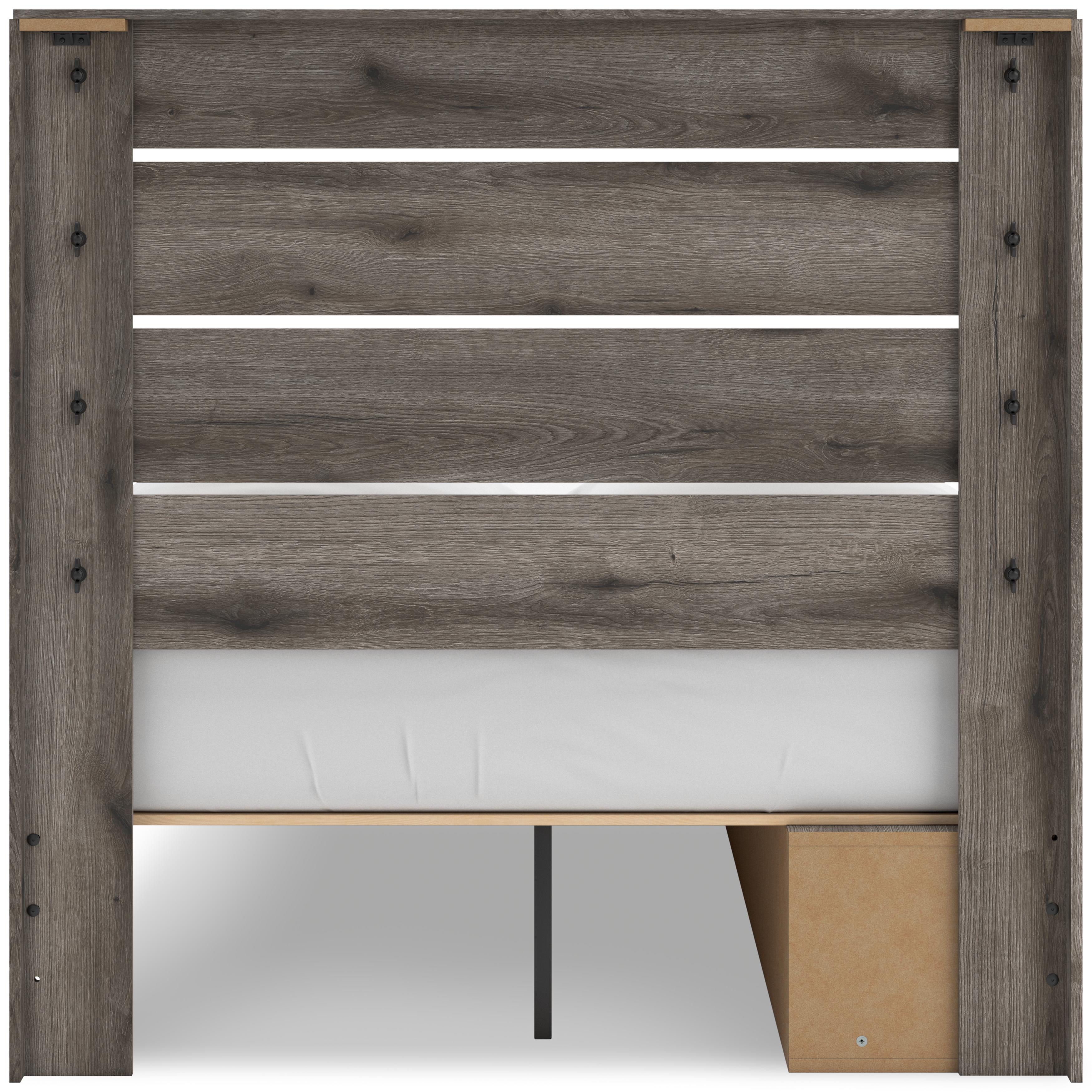  Size_Full --  Graystorm PCB2405B16 Full Panel Storage Bed IMAGE 6