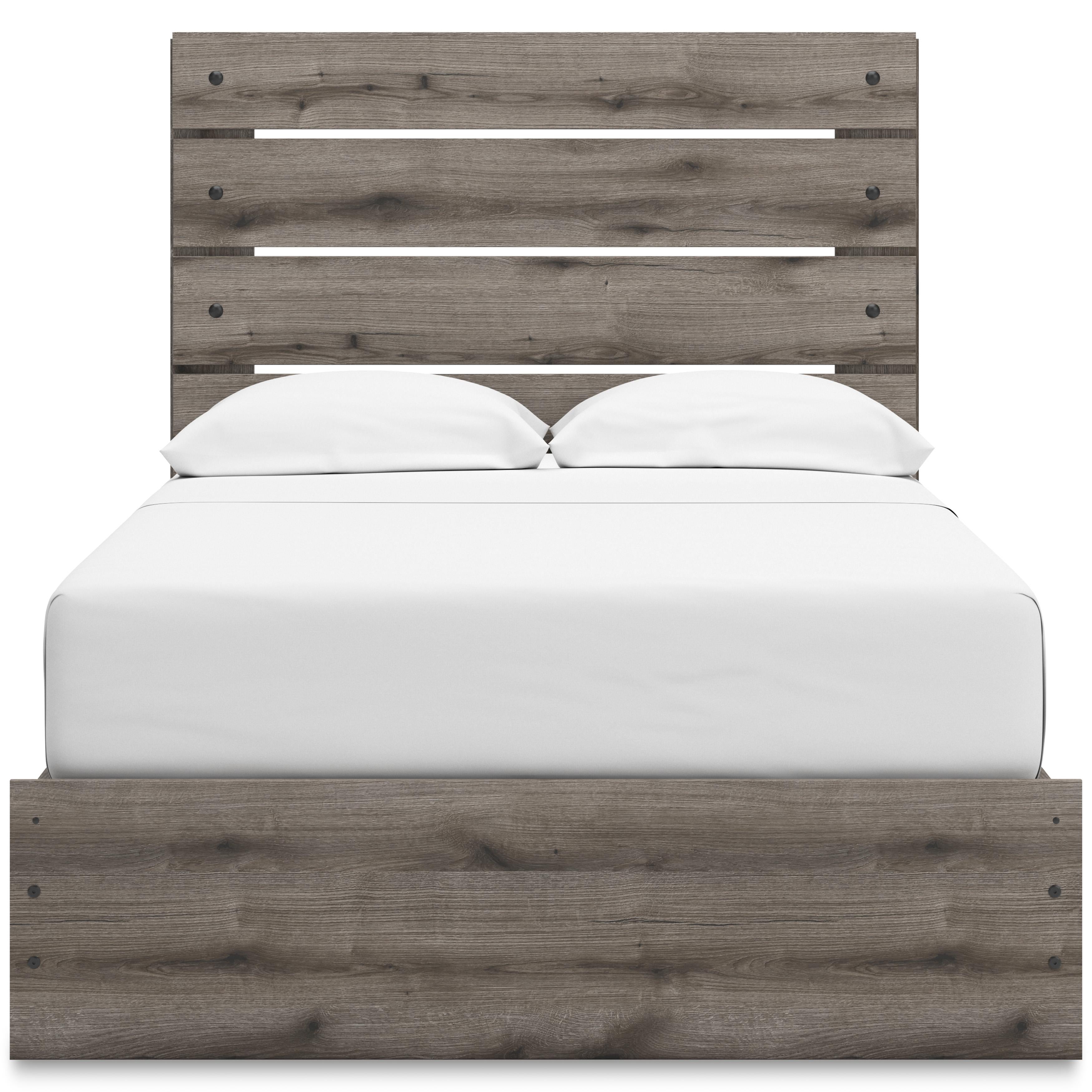  Size_Full --  Graystorm PCB2405B17 Full Panel Bed with Storage IMAGE 3