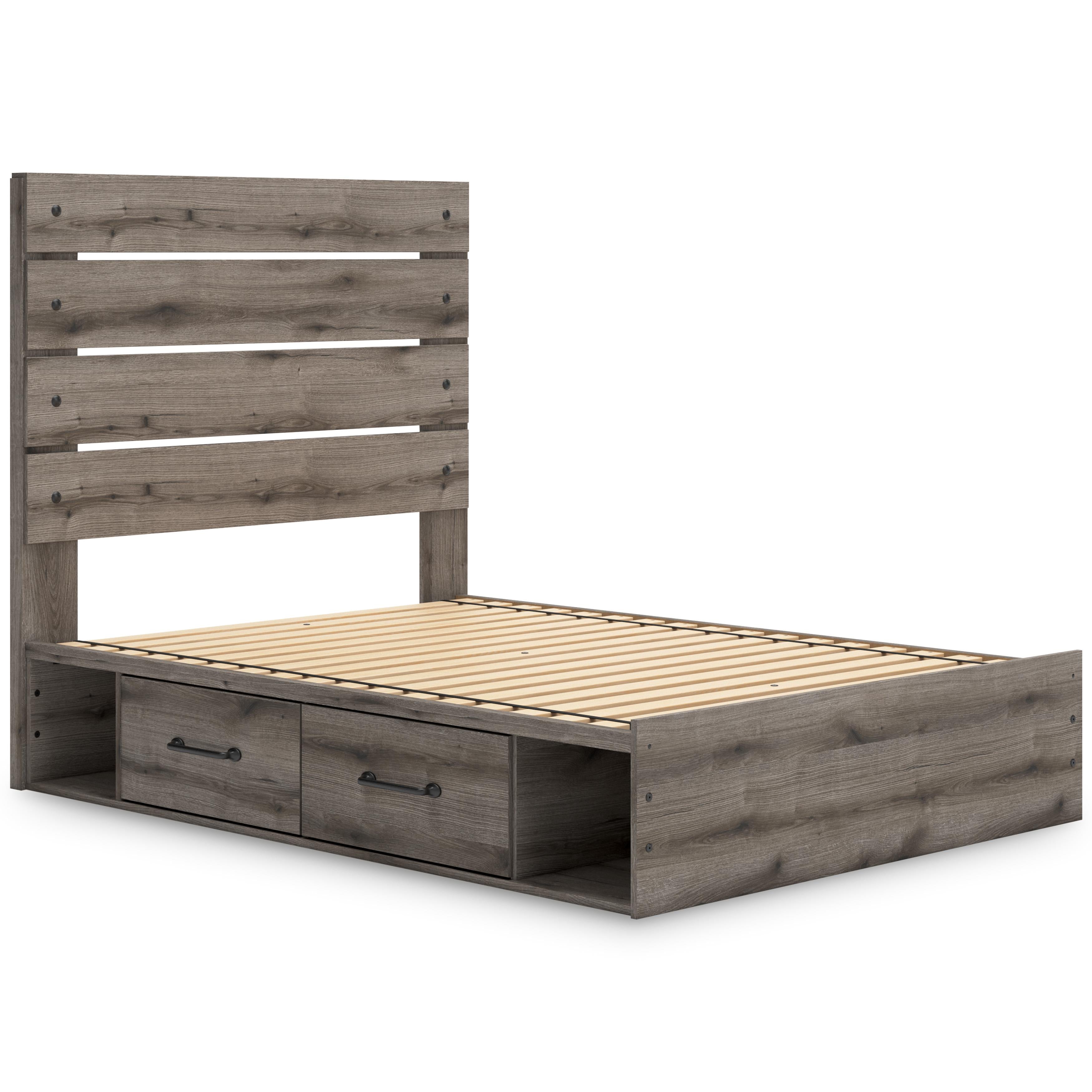  Size_Full --  Graystorm PCB2405B17 Full Panel Bed with Storage IMAGE 7