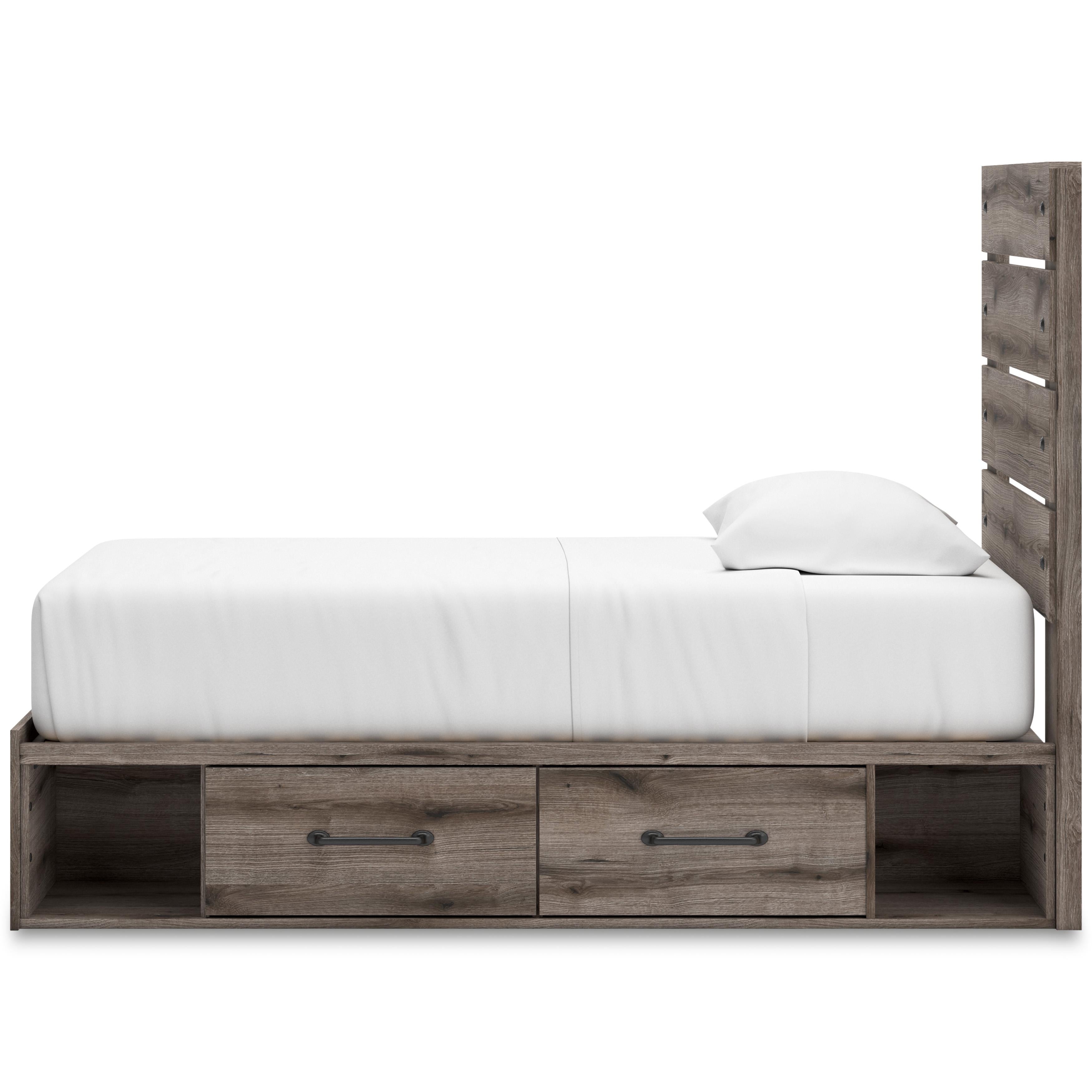  Size_Twin --  Signature Design by Ashley Graystorm Panel Bed with Storage IMAGE 5