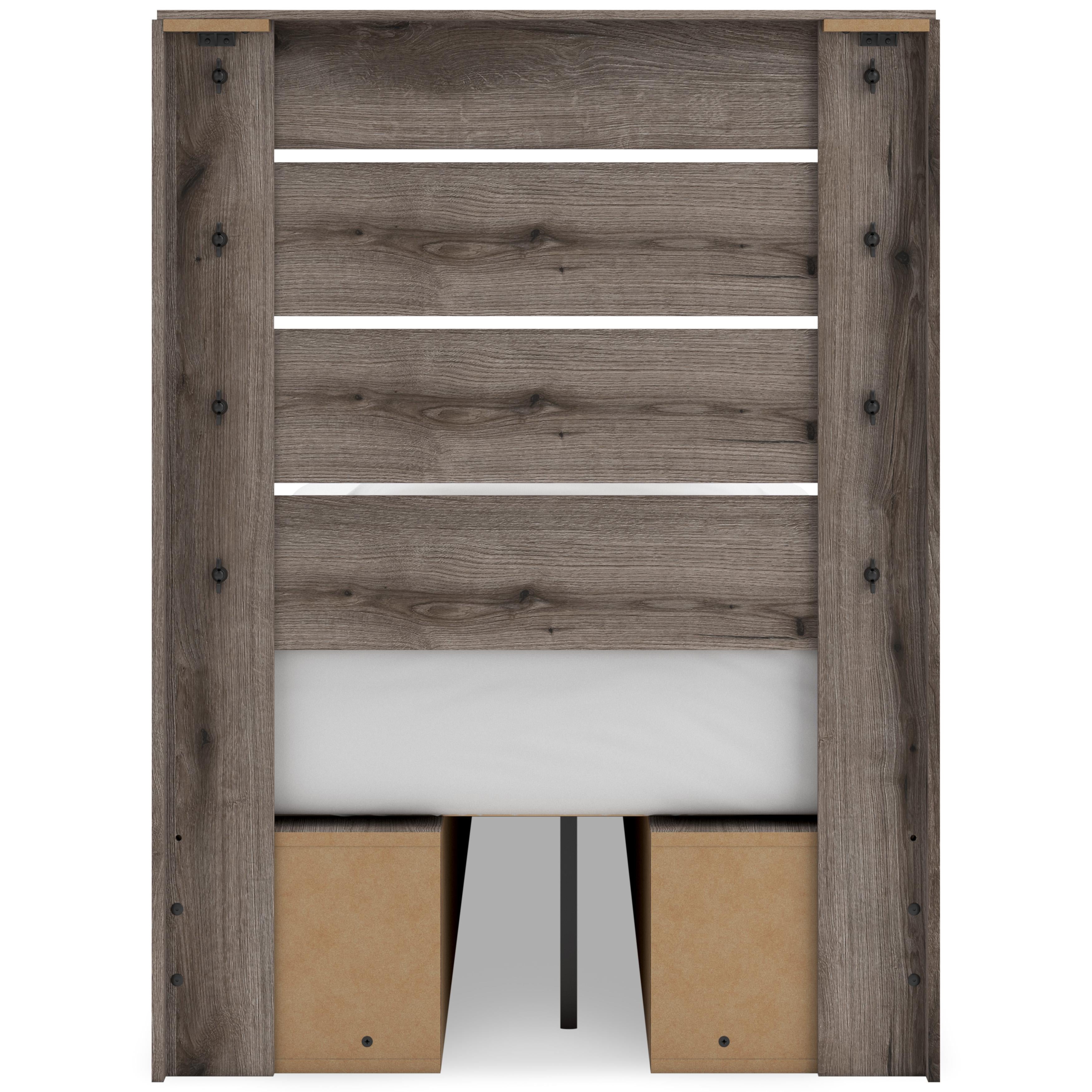  Size_Twin --  Signature Design by Ashley Graystorm Panel Bed with Storage IMAGE 6