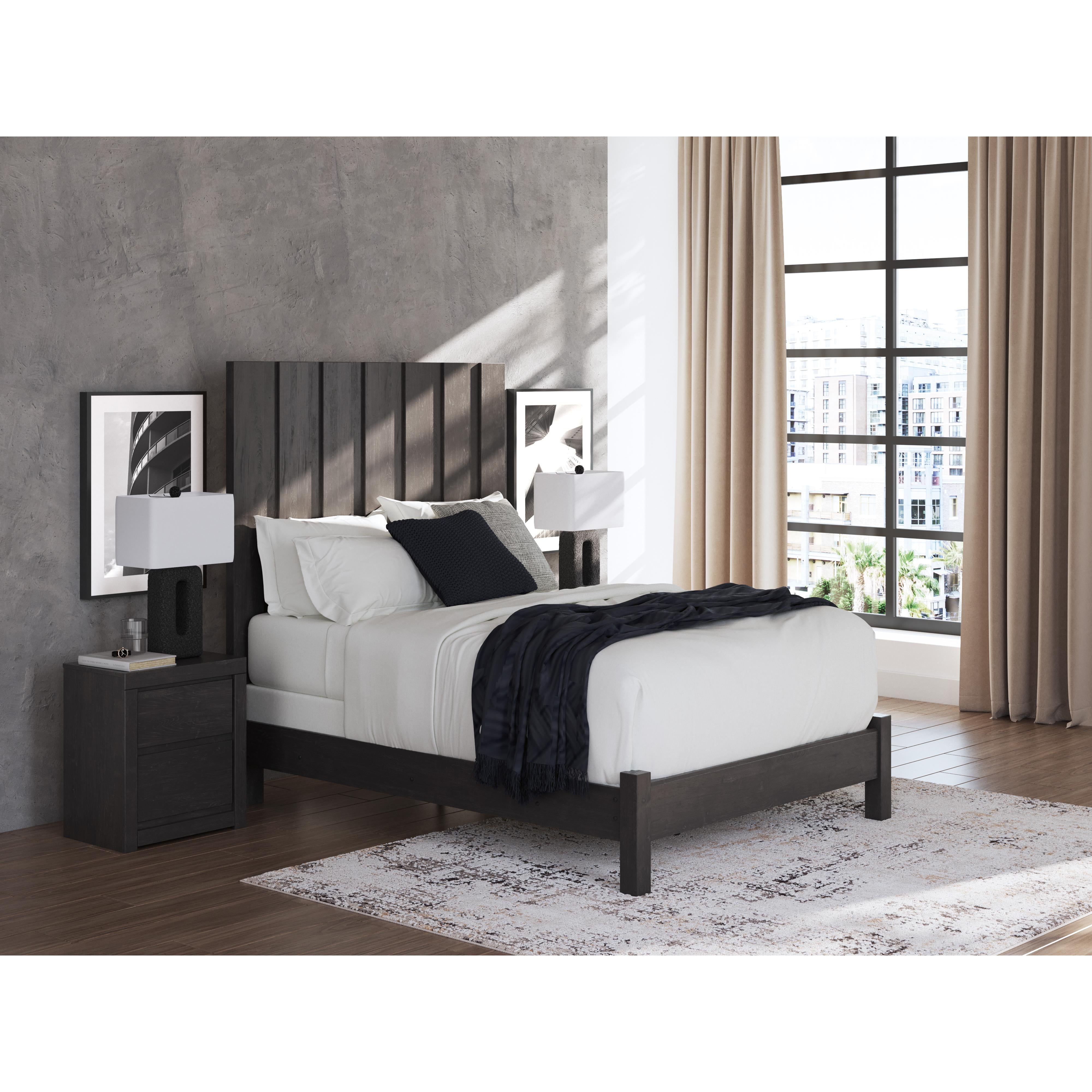  Size_Queen --  Signature Design by Ashley Fraluna Panel Bed IMAGE 6