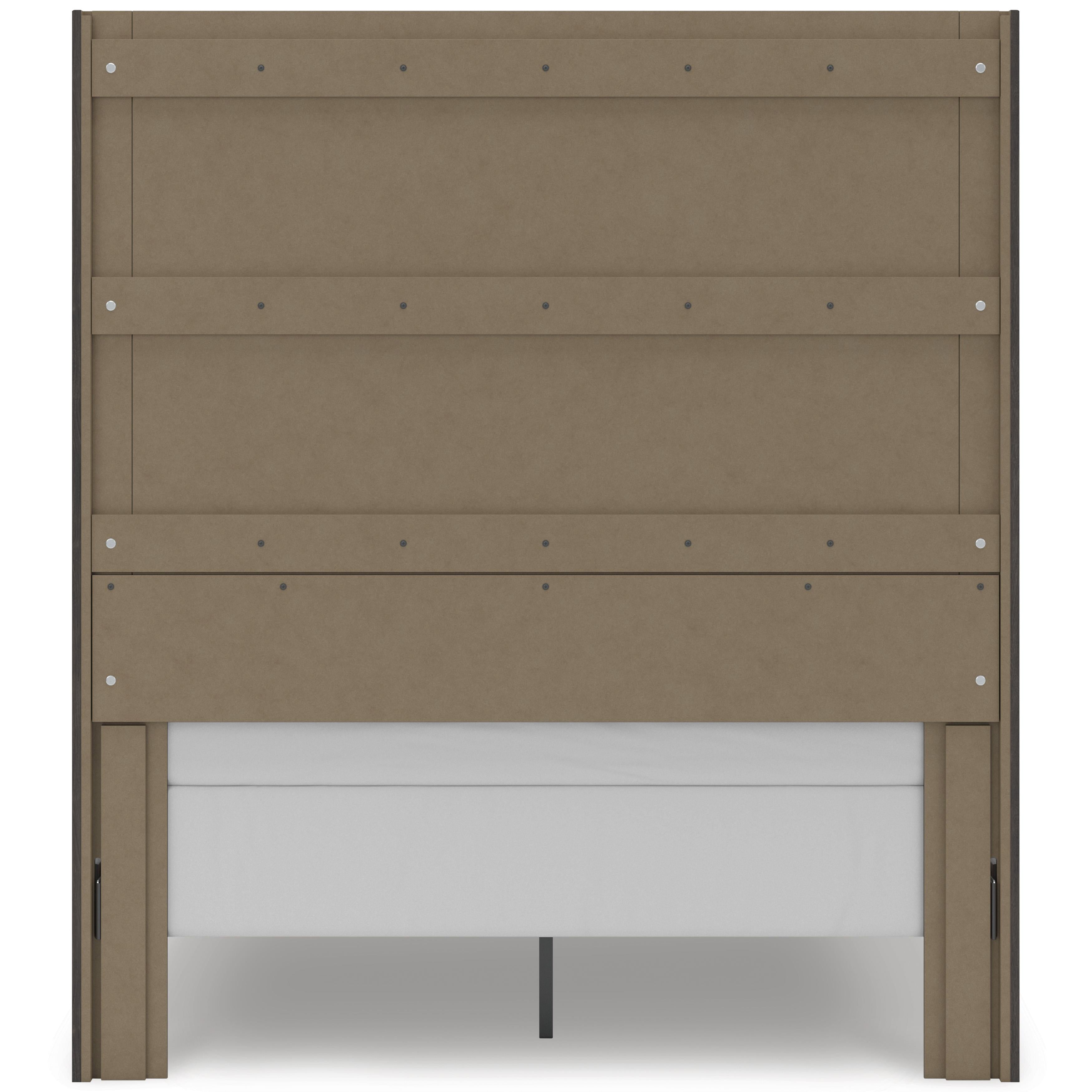  Size_Queen --  Signature Design by Ashley Fraluna Panel Bed with Storage IMAGE 5