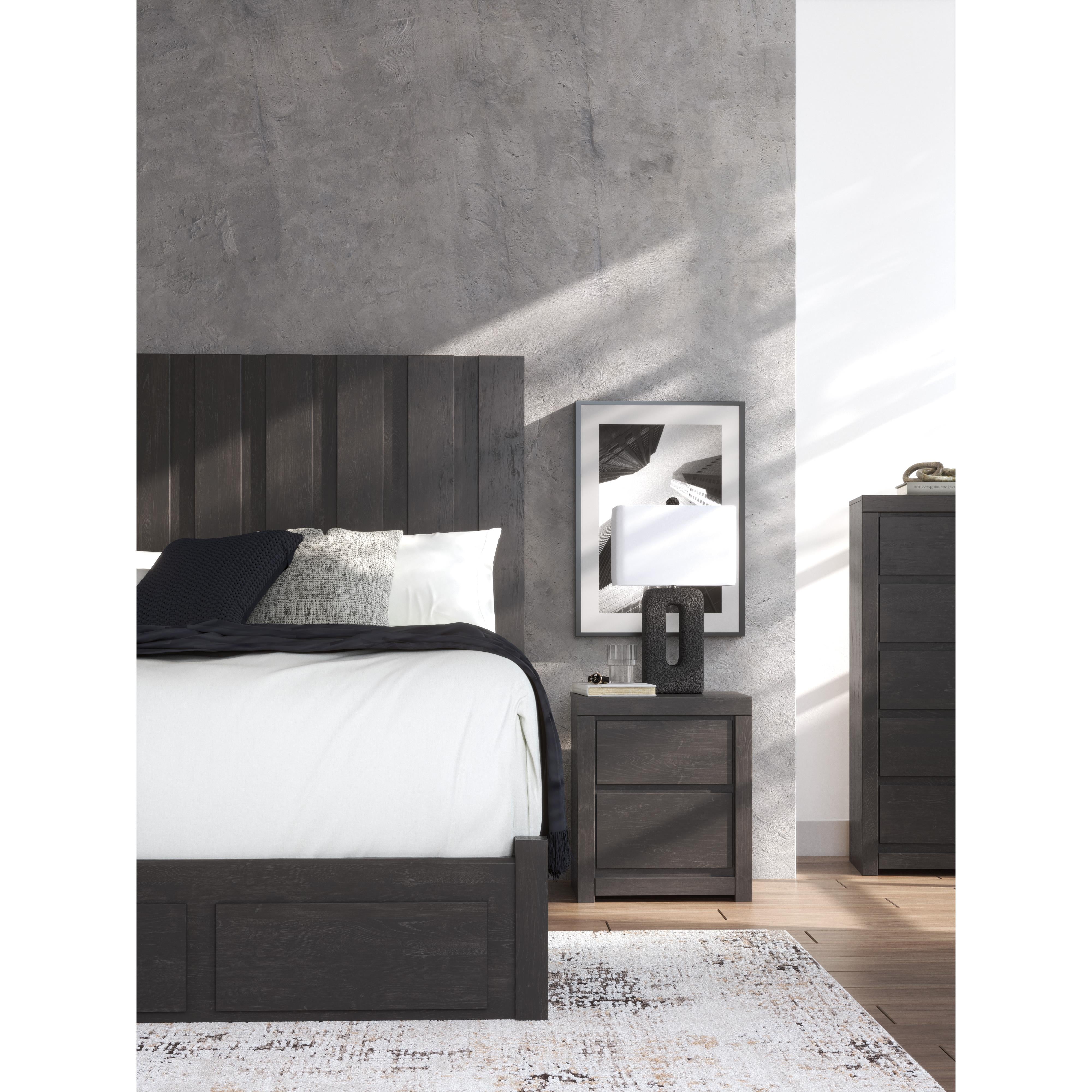  Size_Queen --  Signature Design by Ashley Fraluna Panel Bed with Storage IMAGE 9
