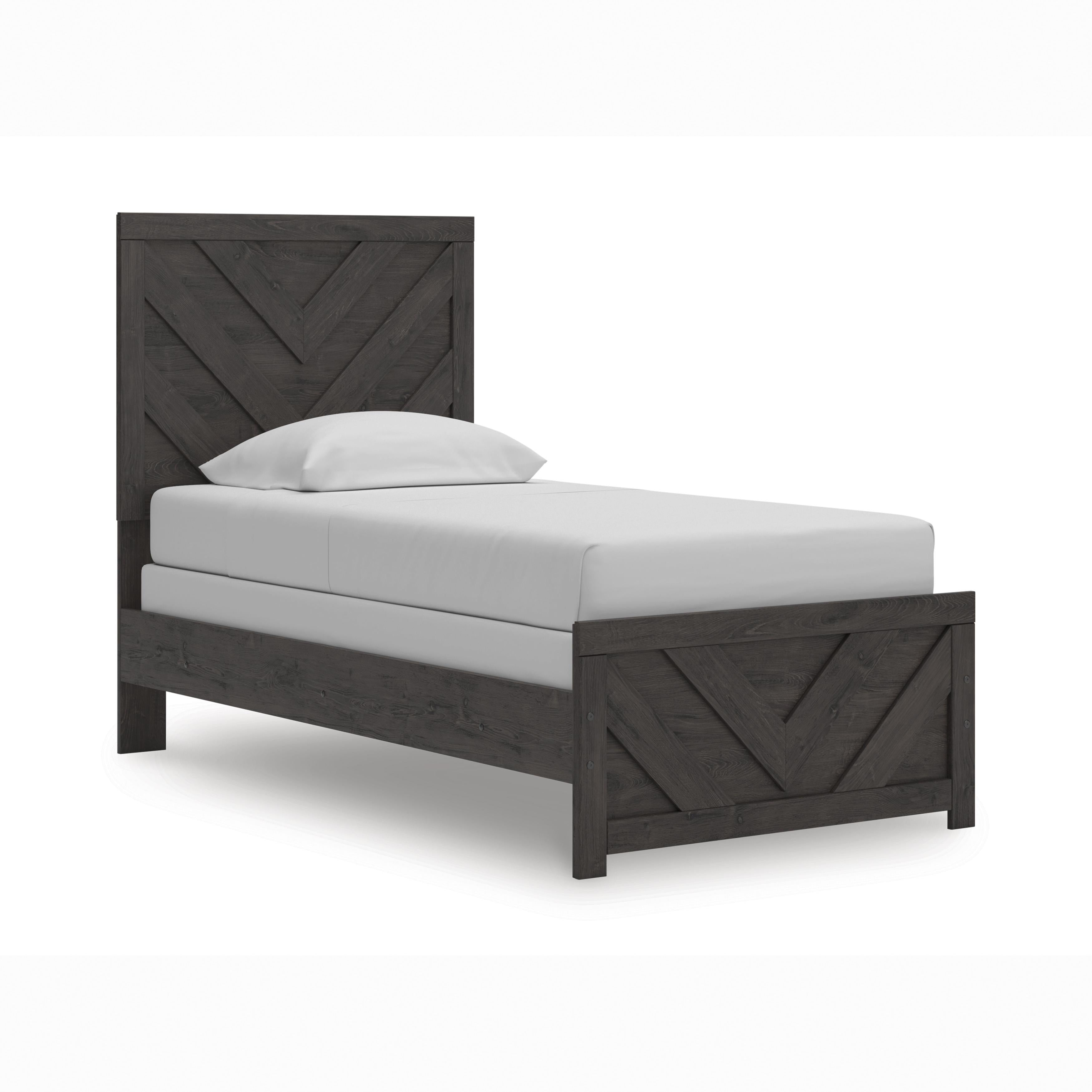  Size_Twin --  Signature Design by Ashley Prendonea Panel Bed IMAGE 1