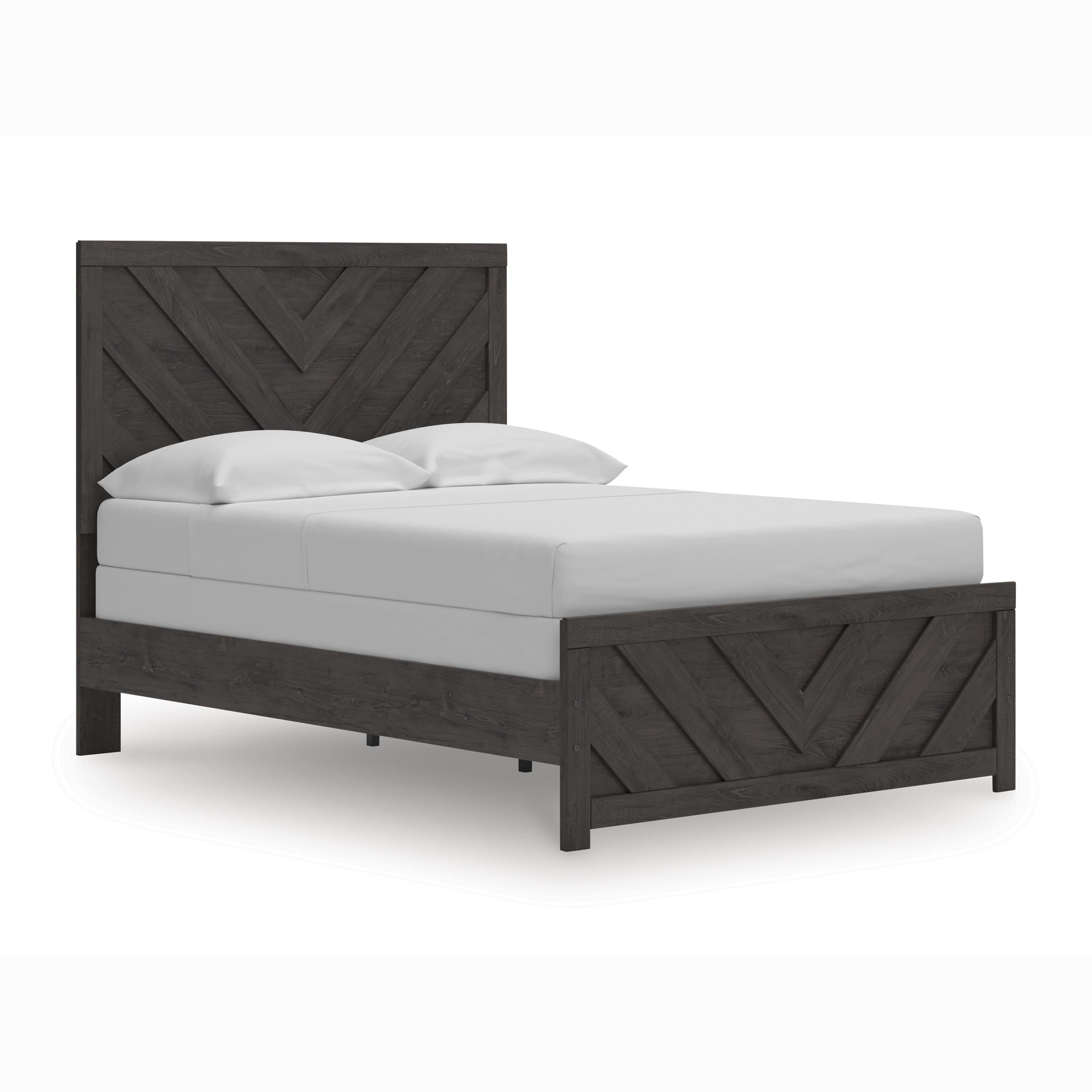  Size_Full --  Prendonea B3789B3 Full Panel Bed IMAGE 1