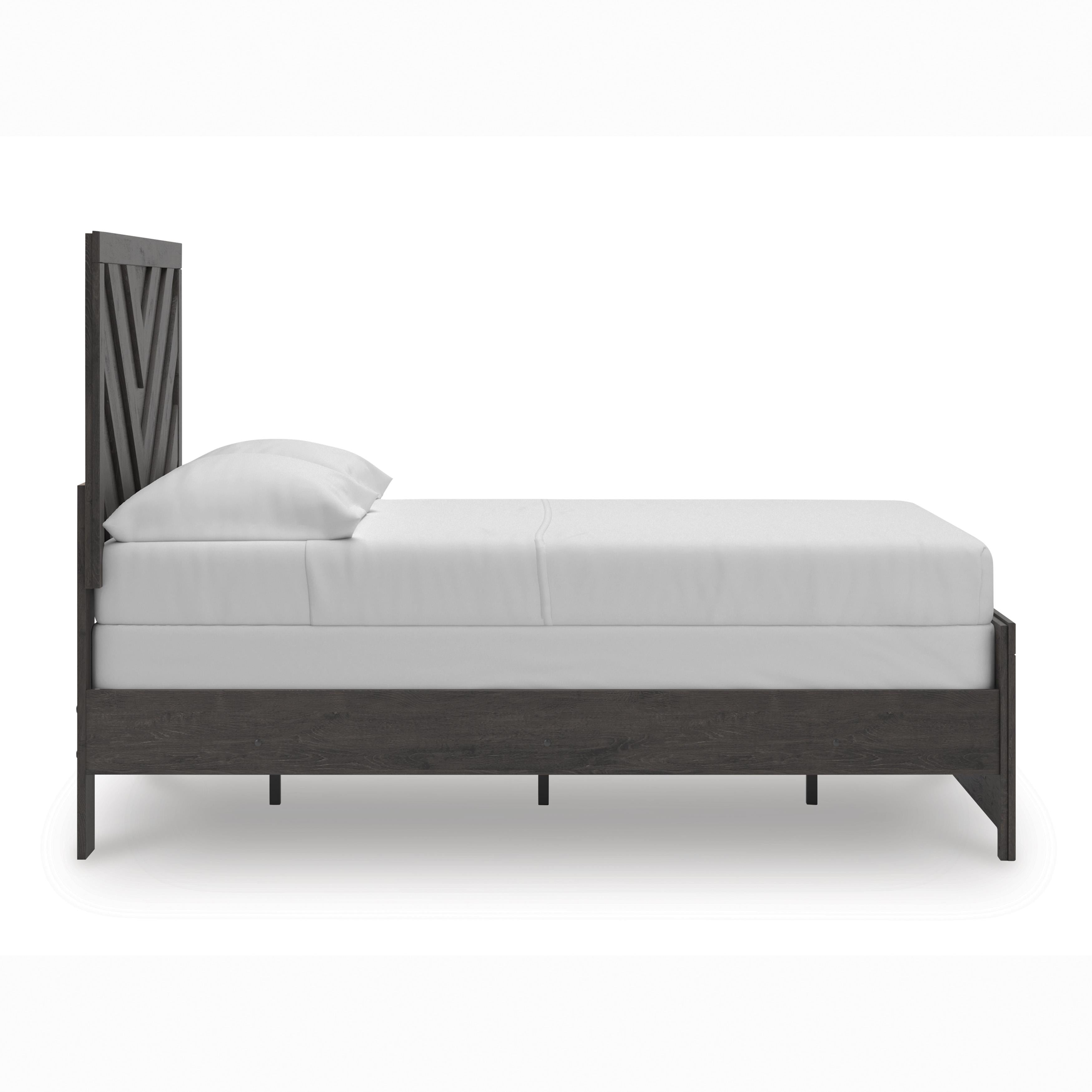  Size_Full --  Prendonea B3789B3 Full Panel Bed IMAGE 3