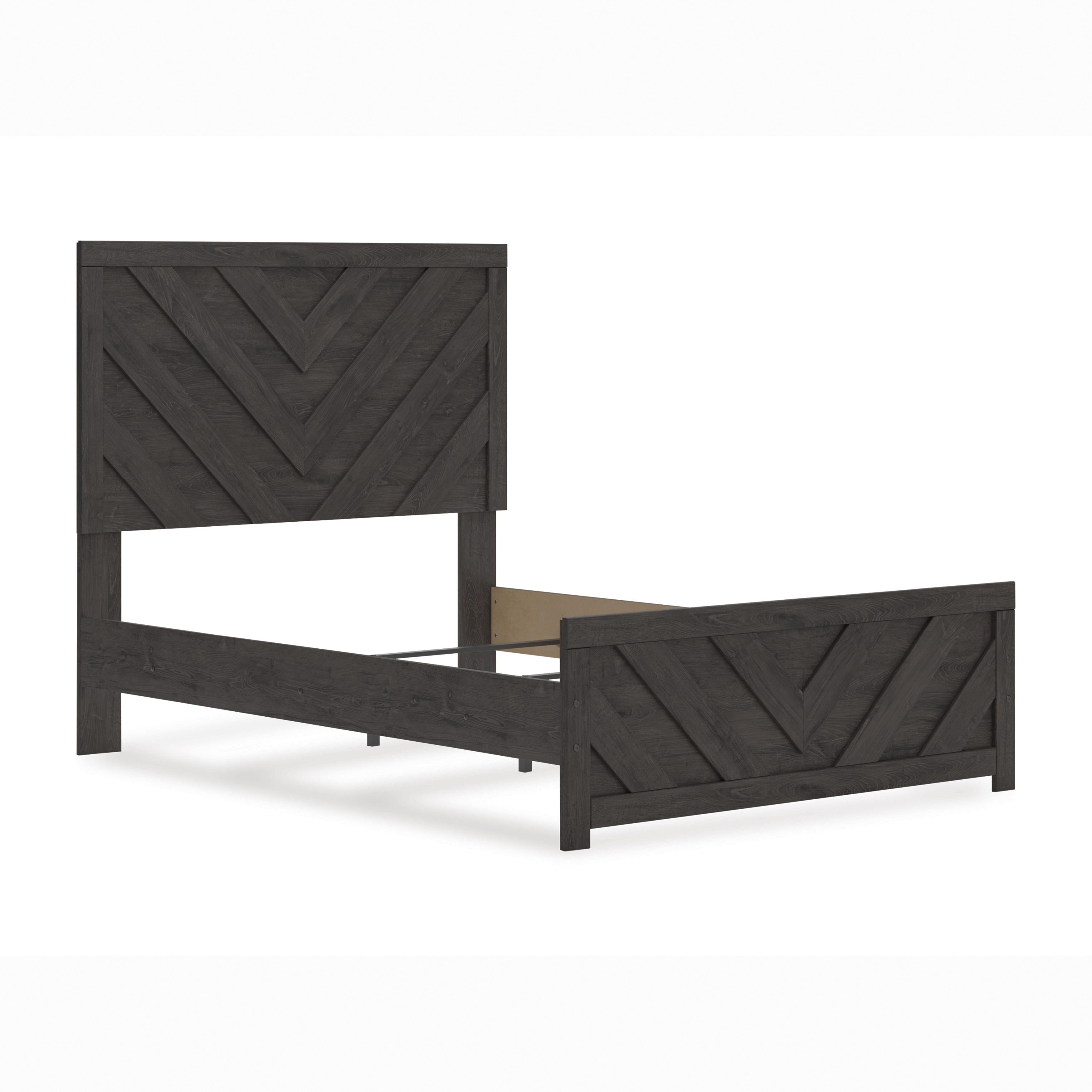  Size_Full --  Prendonea B3789B3 Full Panel Bed IMAGE 5