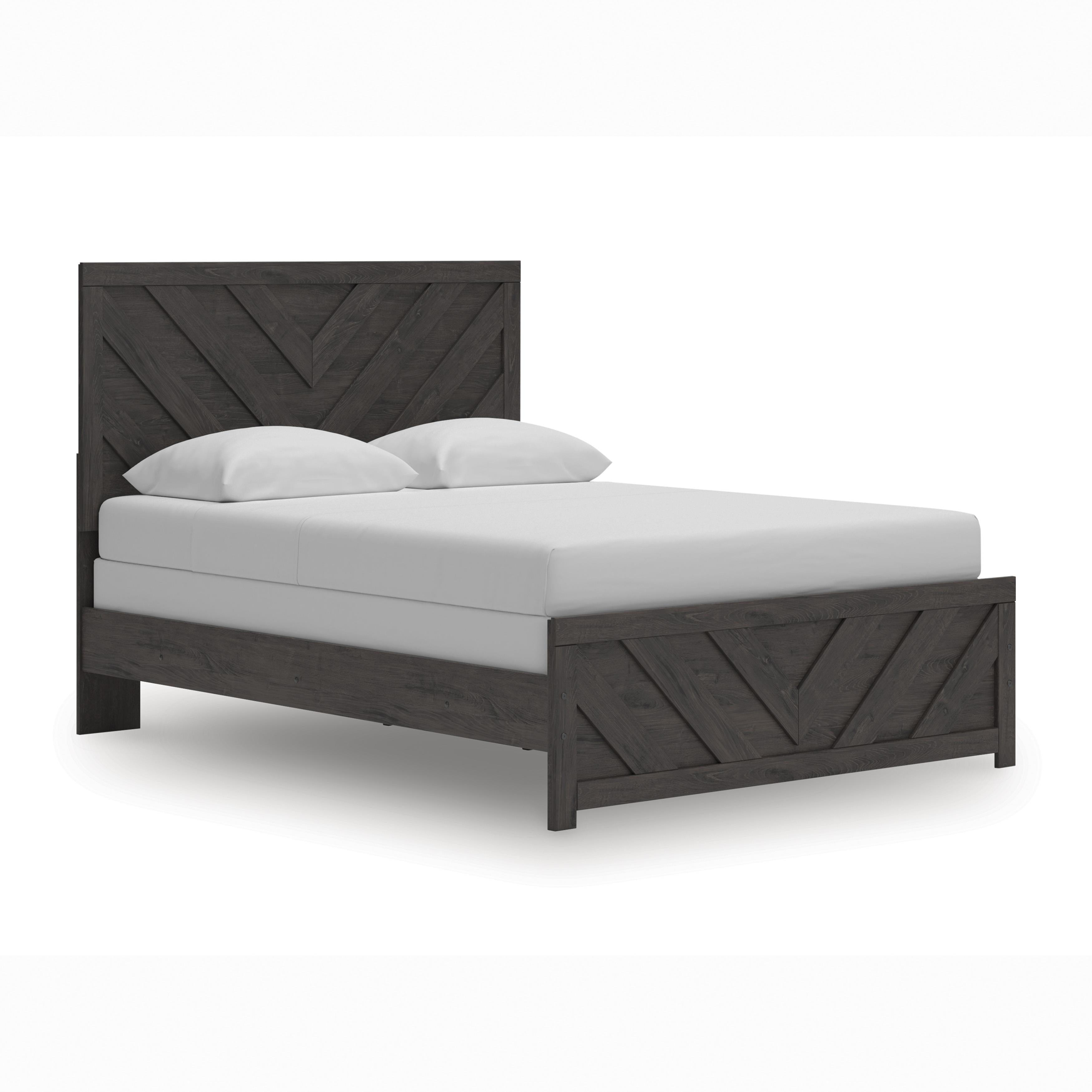  Size_Queen --  Prendonea B3789B4 Queen Panel Bed IMAGE 1