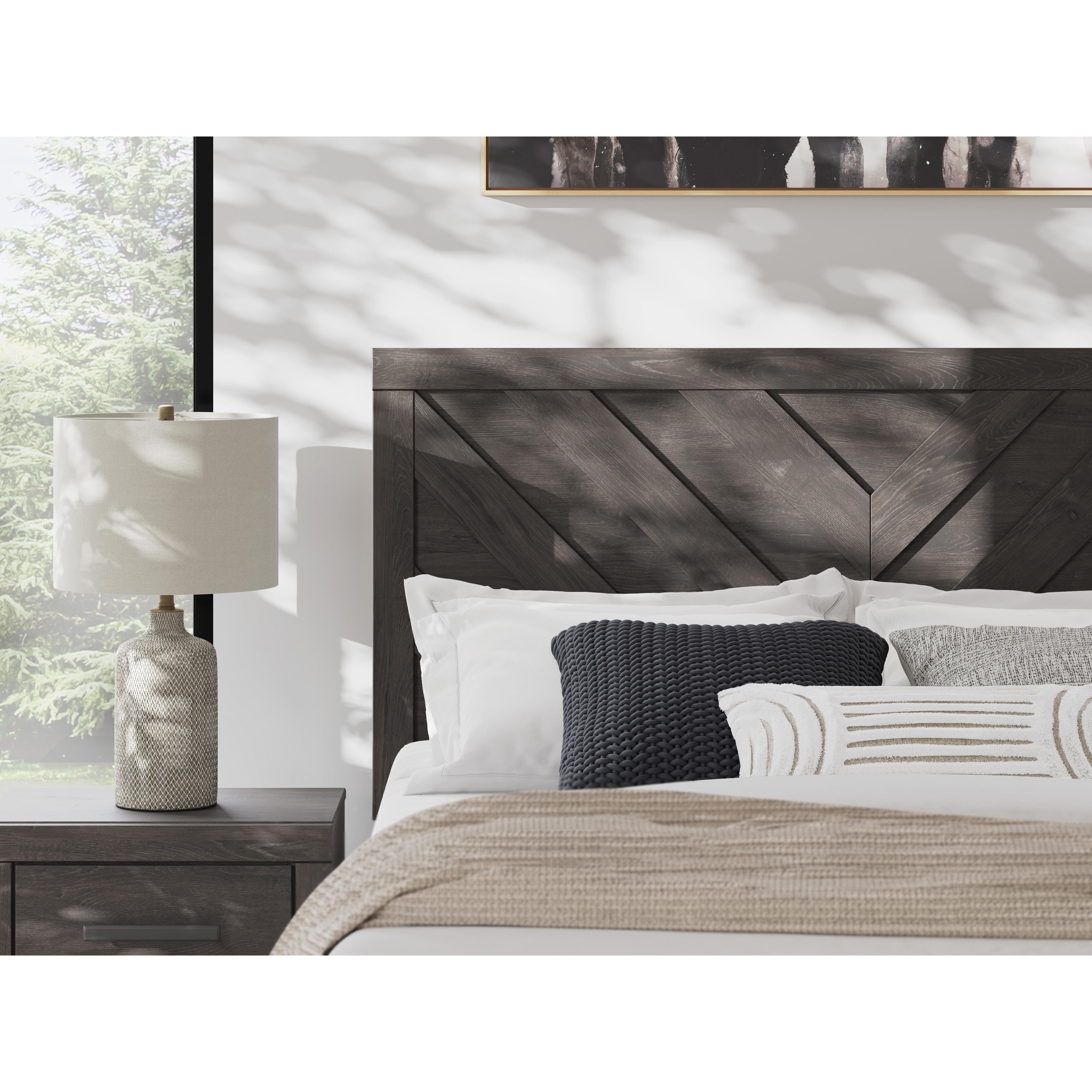  Size_Queen --  Prendonea B3789B4 Queen Panel Bed IMAGE 7