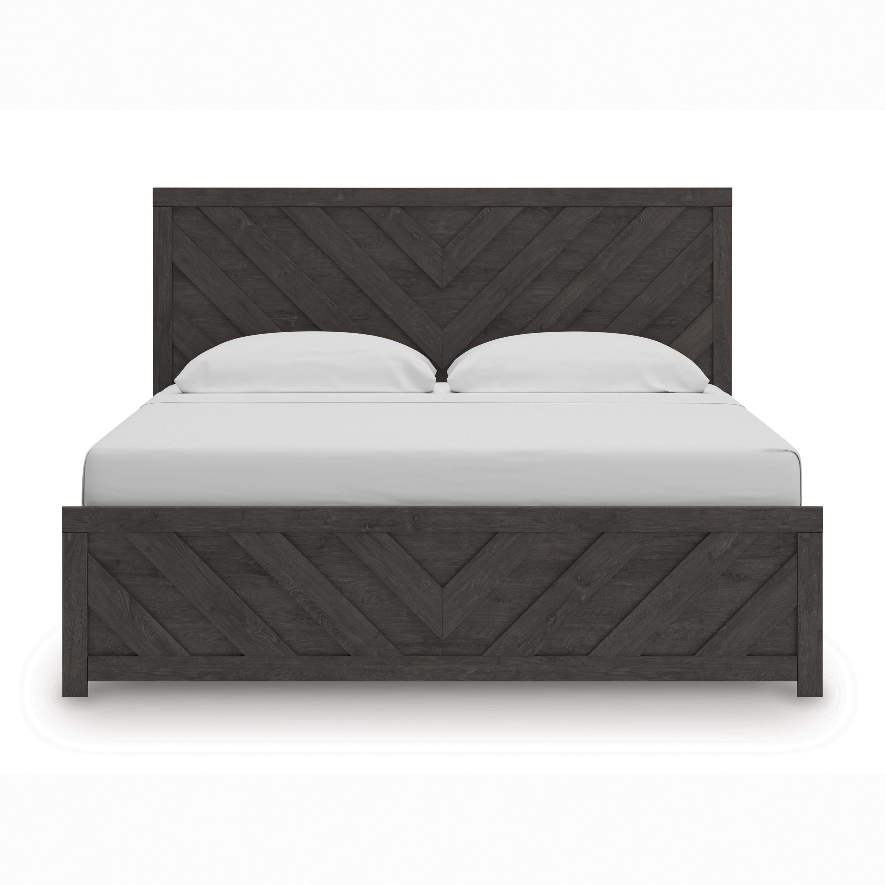  Size_King --  Prendonea B3789B8 King Panel Bed IMAGE 2