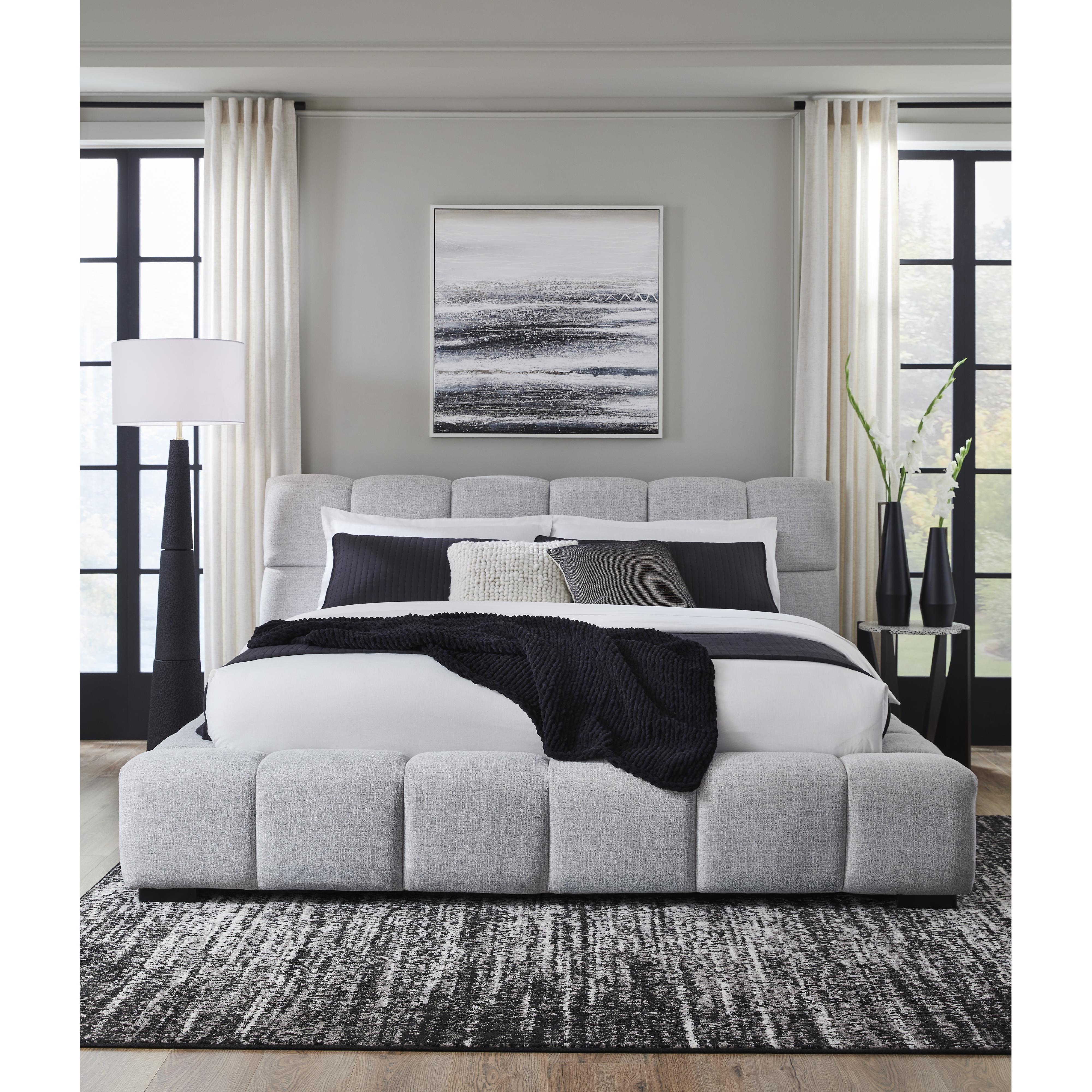  Size_California King --  Grendusk PCB584B3 California King Upholstered Bed IMAGE 9