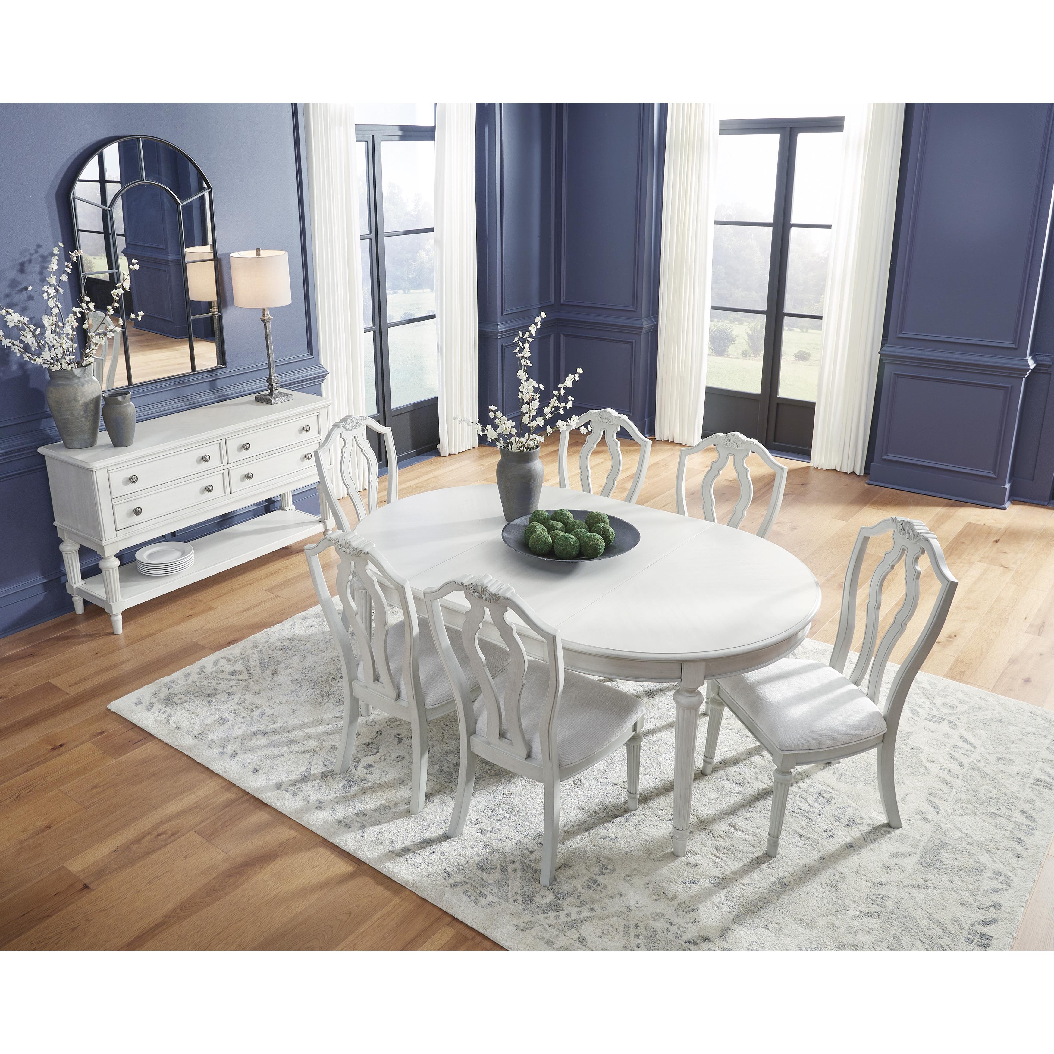  Benchcraft Montelaine D795-35 Oval Dining Room Extension Table IMAGE 11