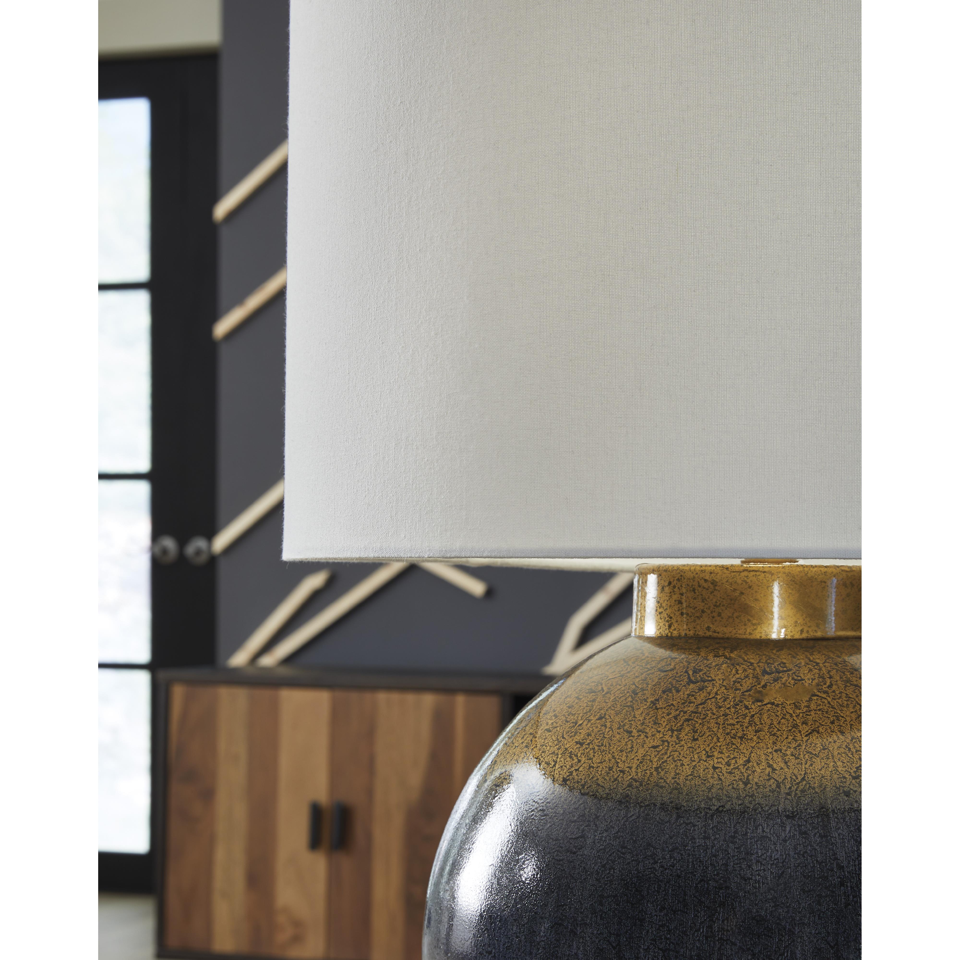  Signature Design by Ashley Adara L207564 Metal Table Lamp IMAGE 3