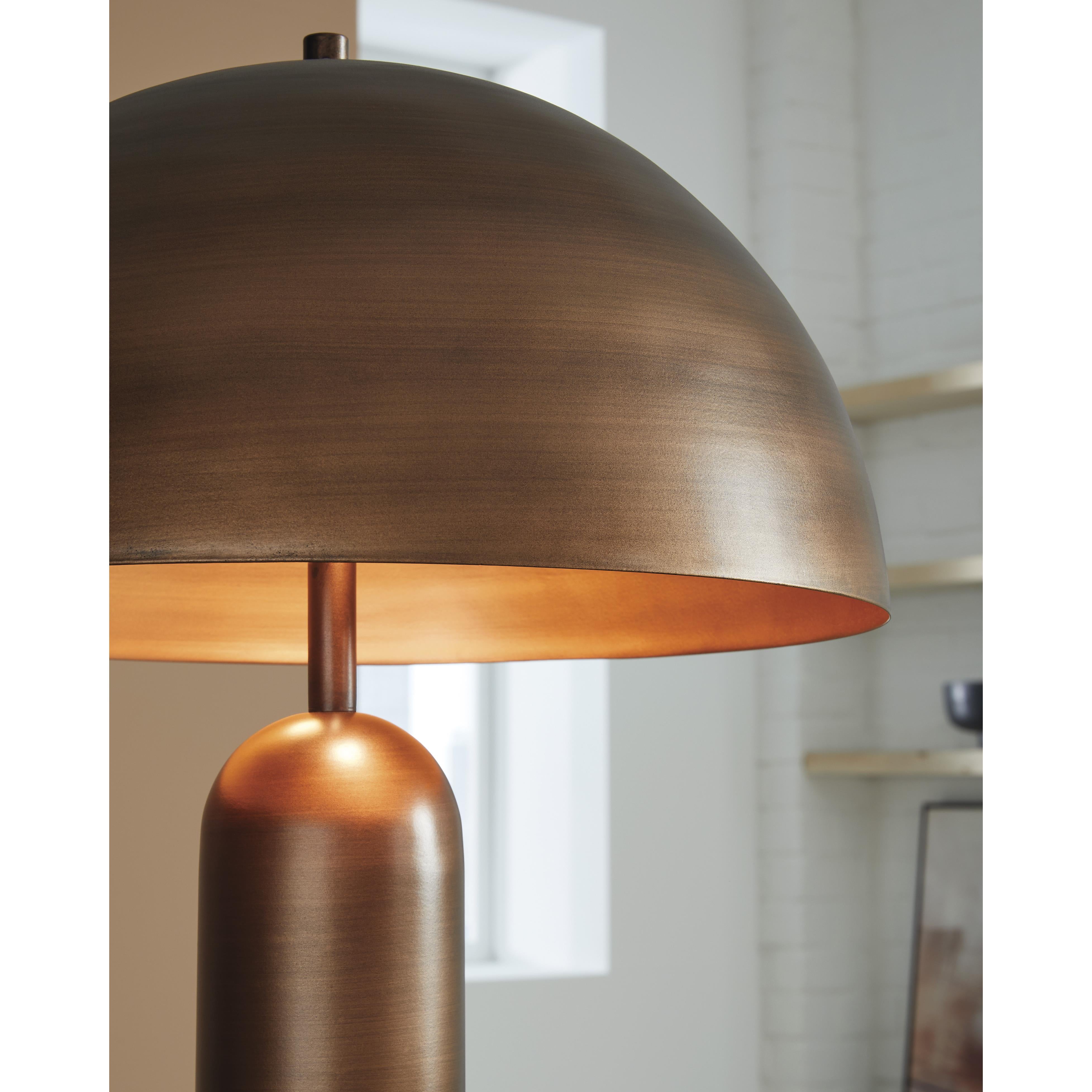  Signature Design by Ashley Wendfield L208431 Metal Floor Lamp IMAGE 3