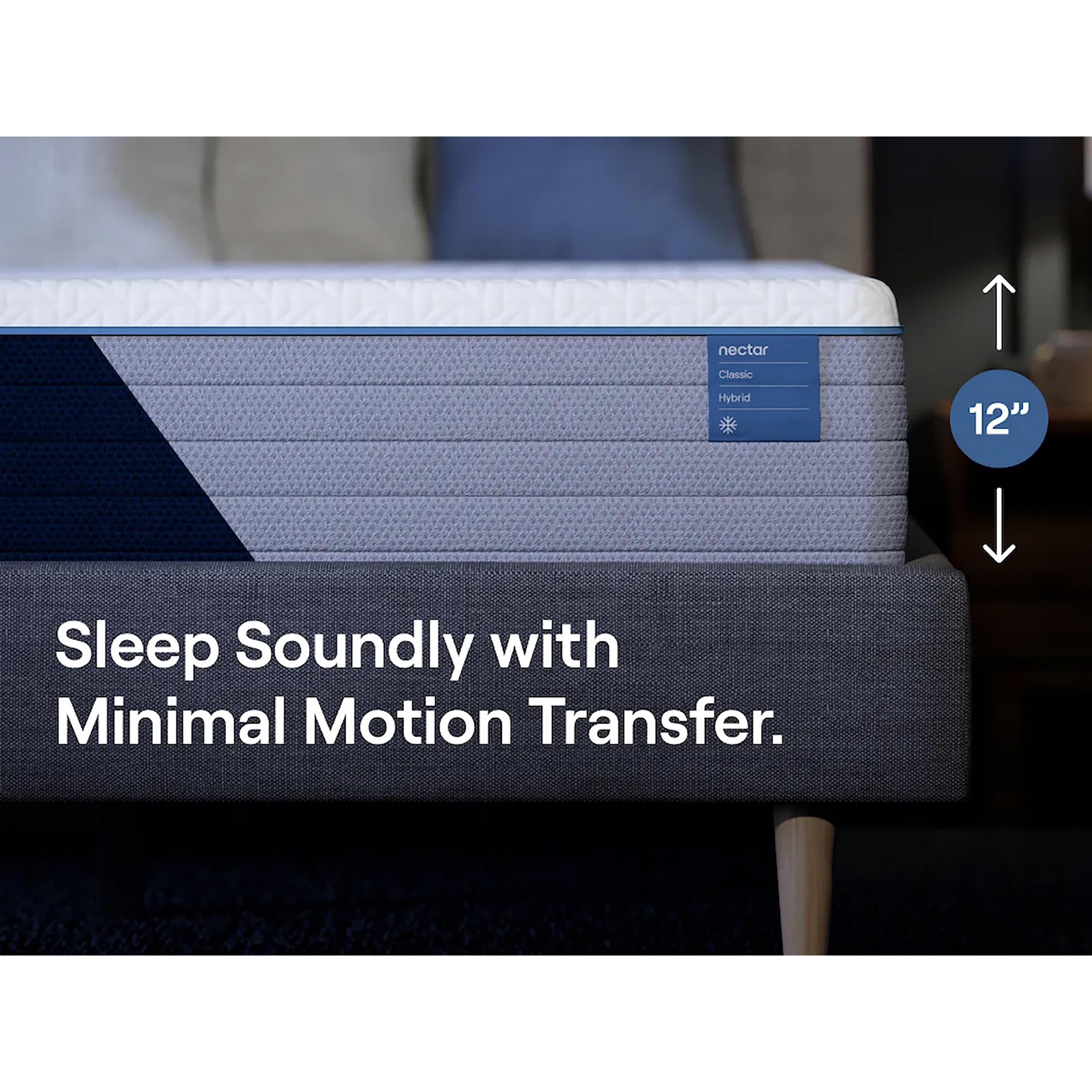  Sleep Sets_No Size_Queen --  Nectar Classic Hybrid M14031 Queen Mattress IMAGE 8