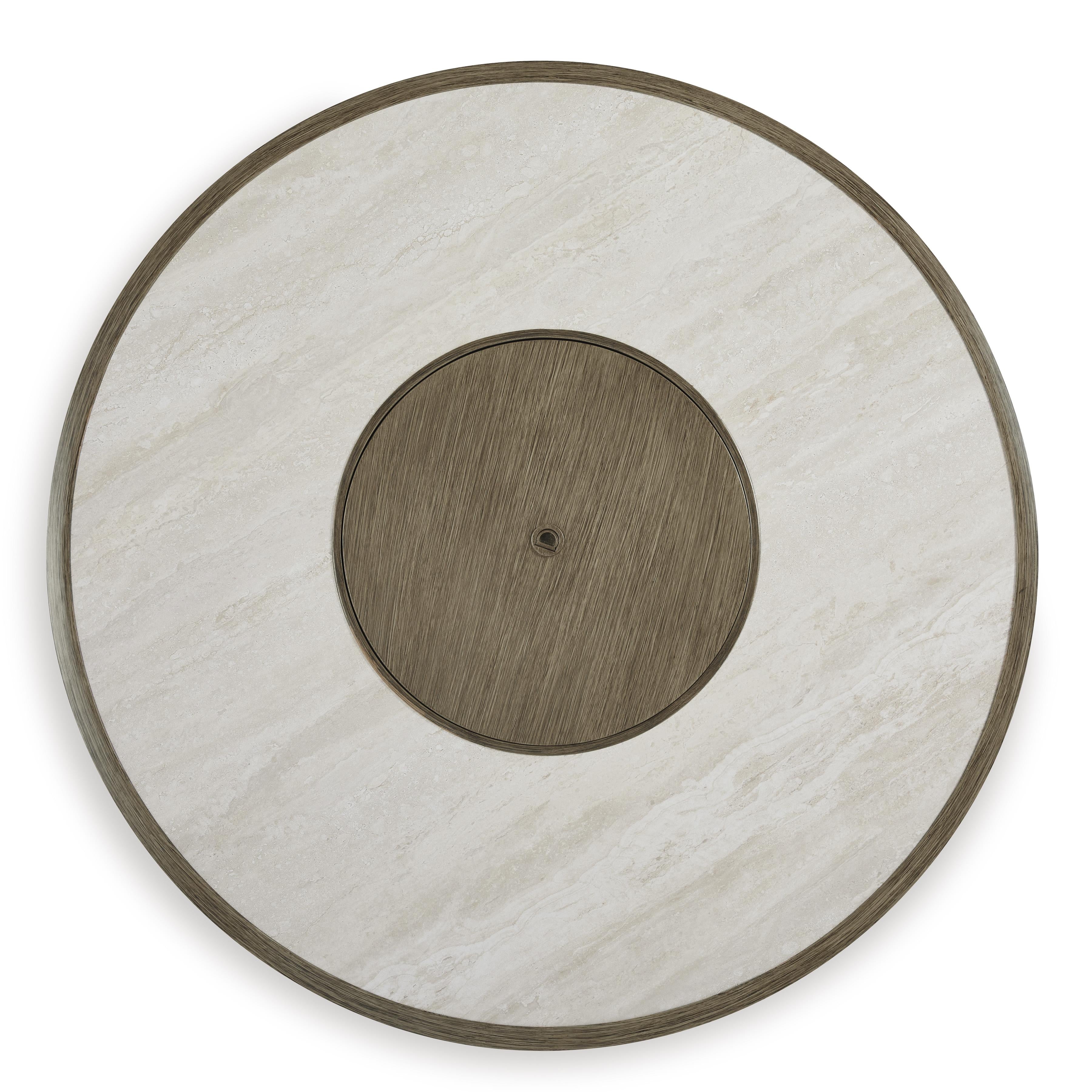  Signature Design by Ashley Rainier Ranch P701-776 Round Fire Pit Table IMAGE 4