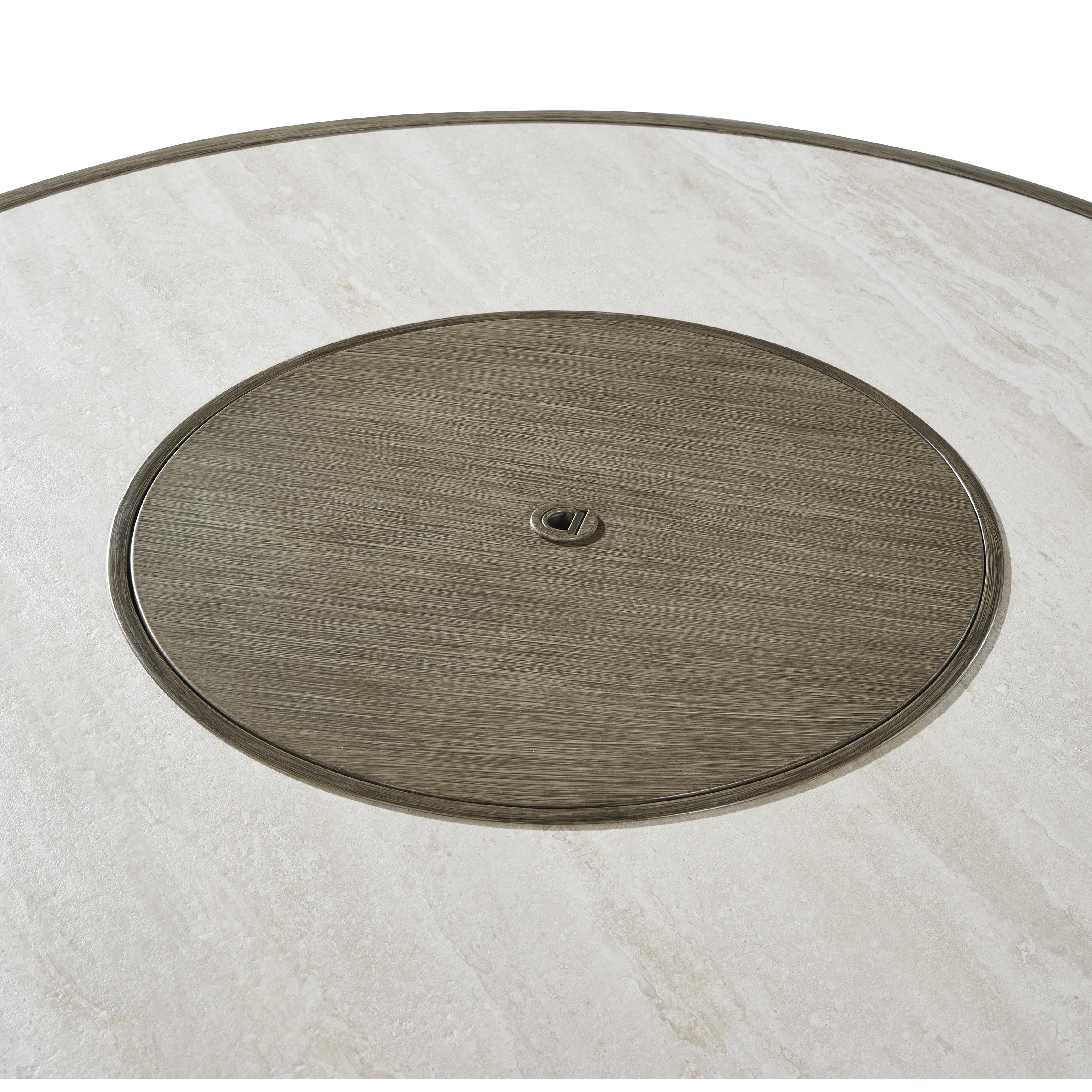  Signature Design by Ashley Rainier Ranch P701-776 Round Fire Pit Table IMAGE 5
