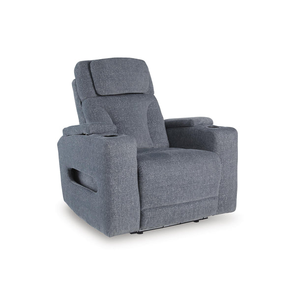Signature Design by Ashley Studio Cave PC4980213 Power Recliner with Adjustable Headrest