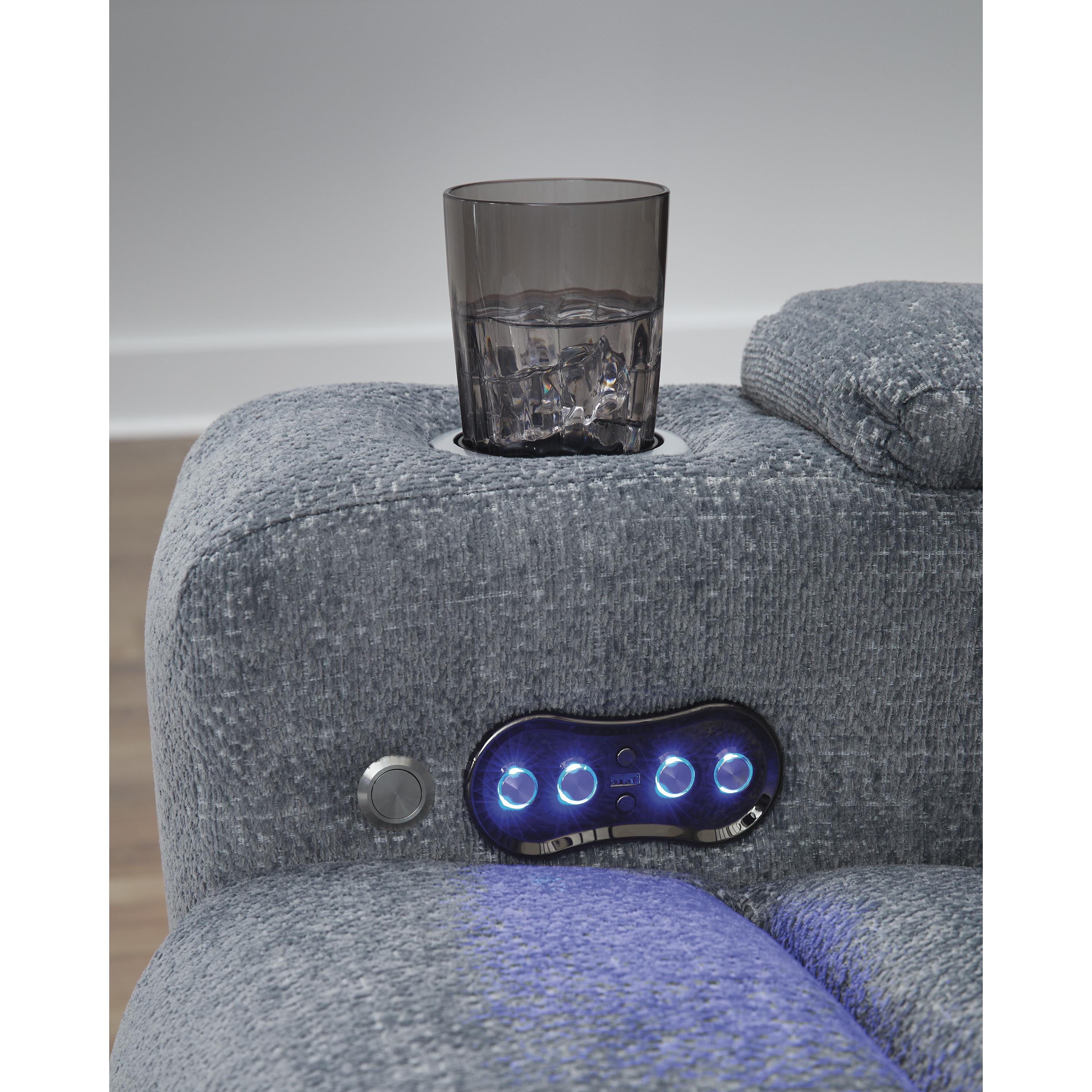  Signature Design by Ashley Studio Cave PC4980213 Power Recliner with Adjustable Headrest IMAGE 12