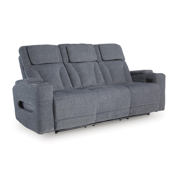 Signature Design by Ashley Studio Cave PC4980215 Power Reclining Sofa with Adjustable Headrest