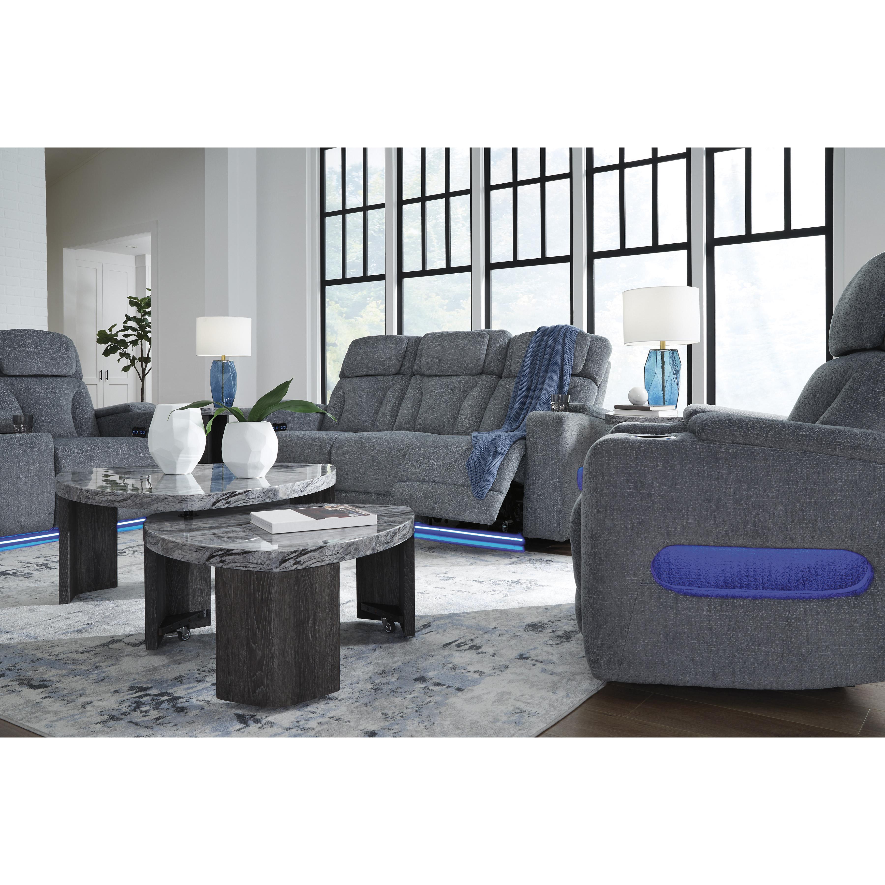  Signature Design by Ashley Studio Cave PC4980215 Power Reclining Sofa with Adjustable Headrest IMAGE 15