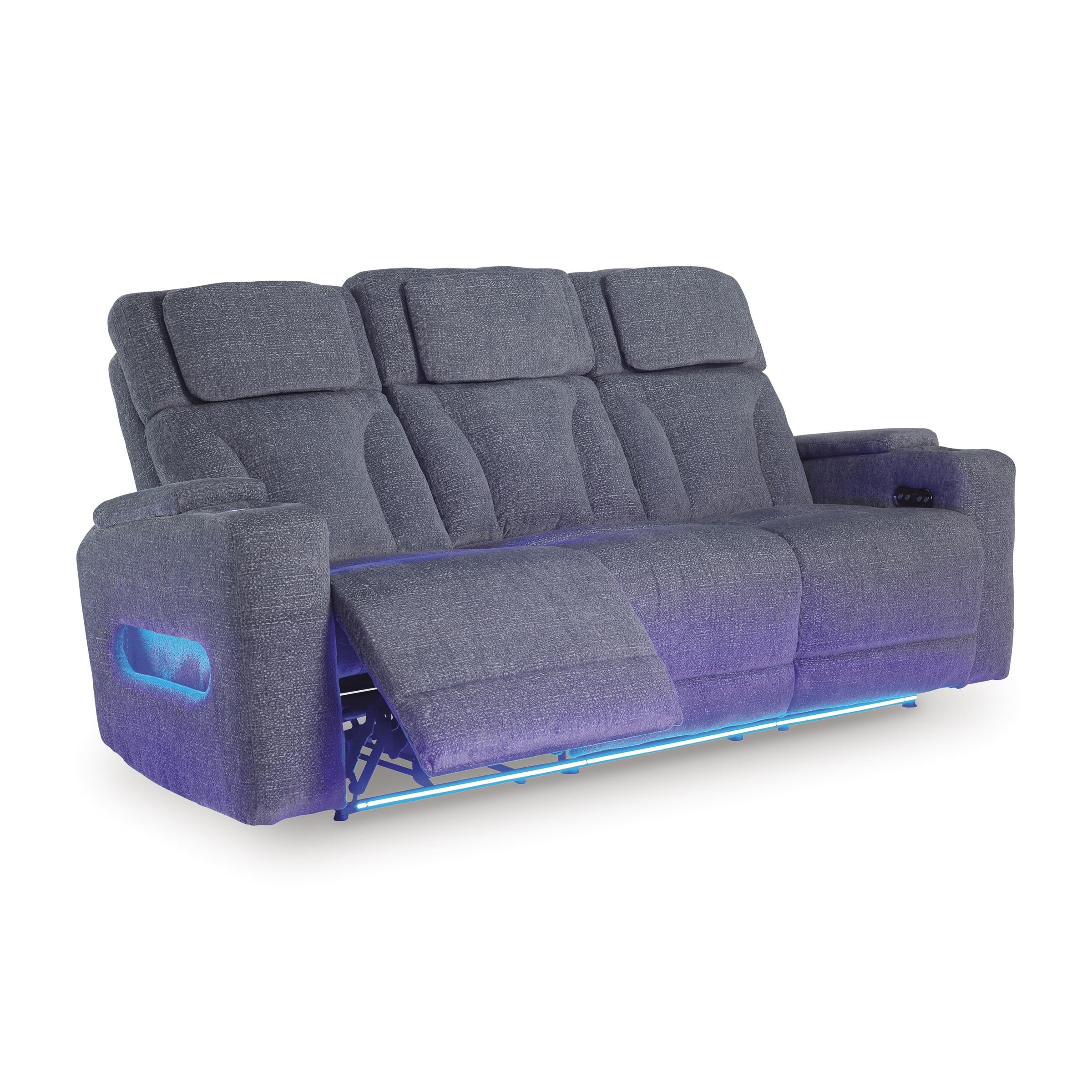  Signature Design by Ashley Studio Cave PC4980215 Power Reclining Sofa with Adjustable Headrest IMAGE 2