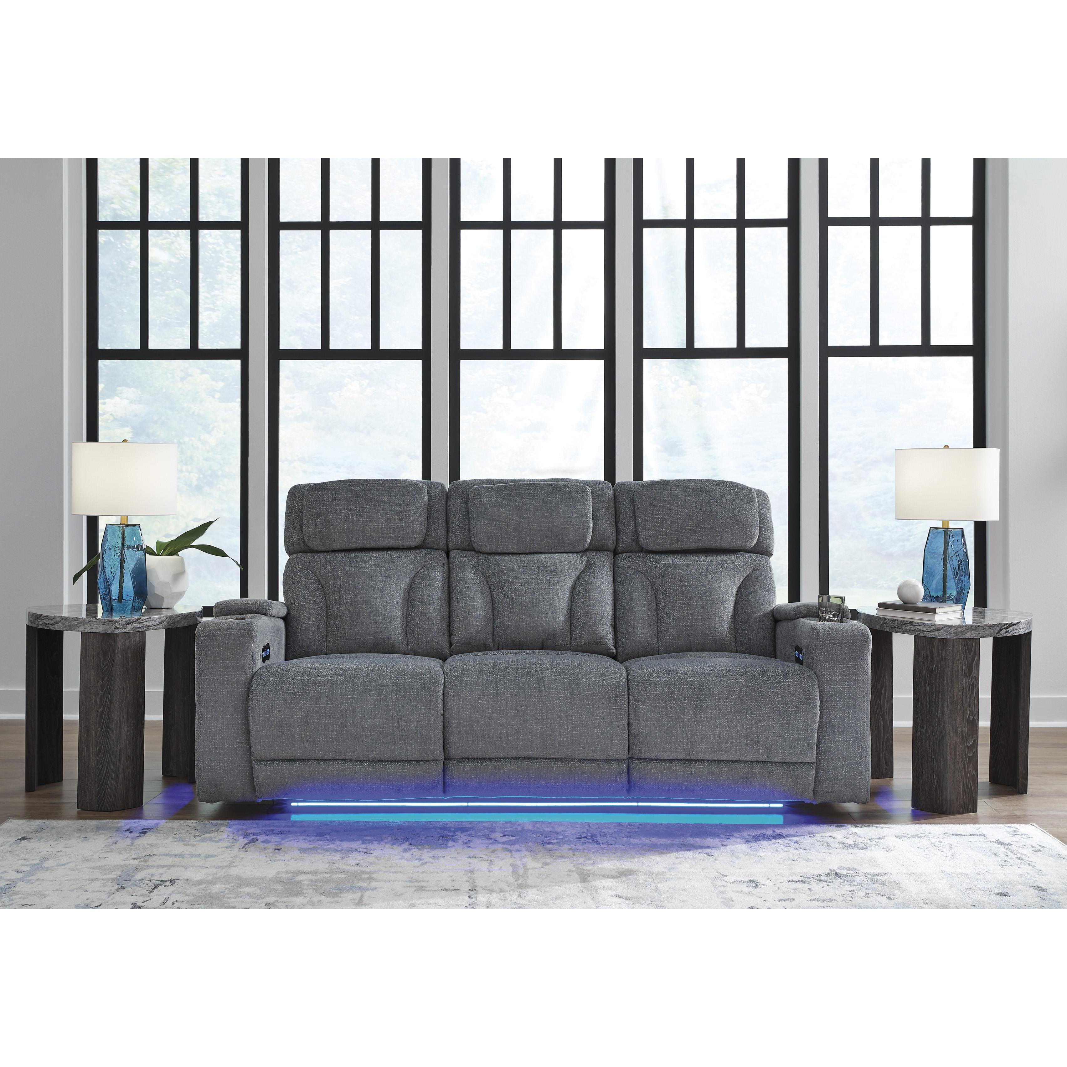  Signature Design by Ashley Studio Cave PC4980215 Power Reclining Sofa with Adjustable Headrest IMAGE 6