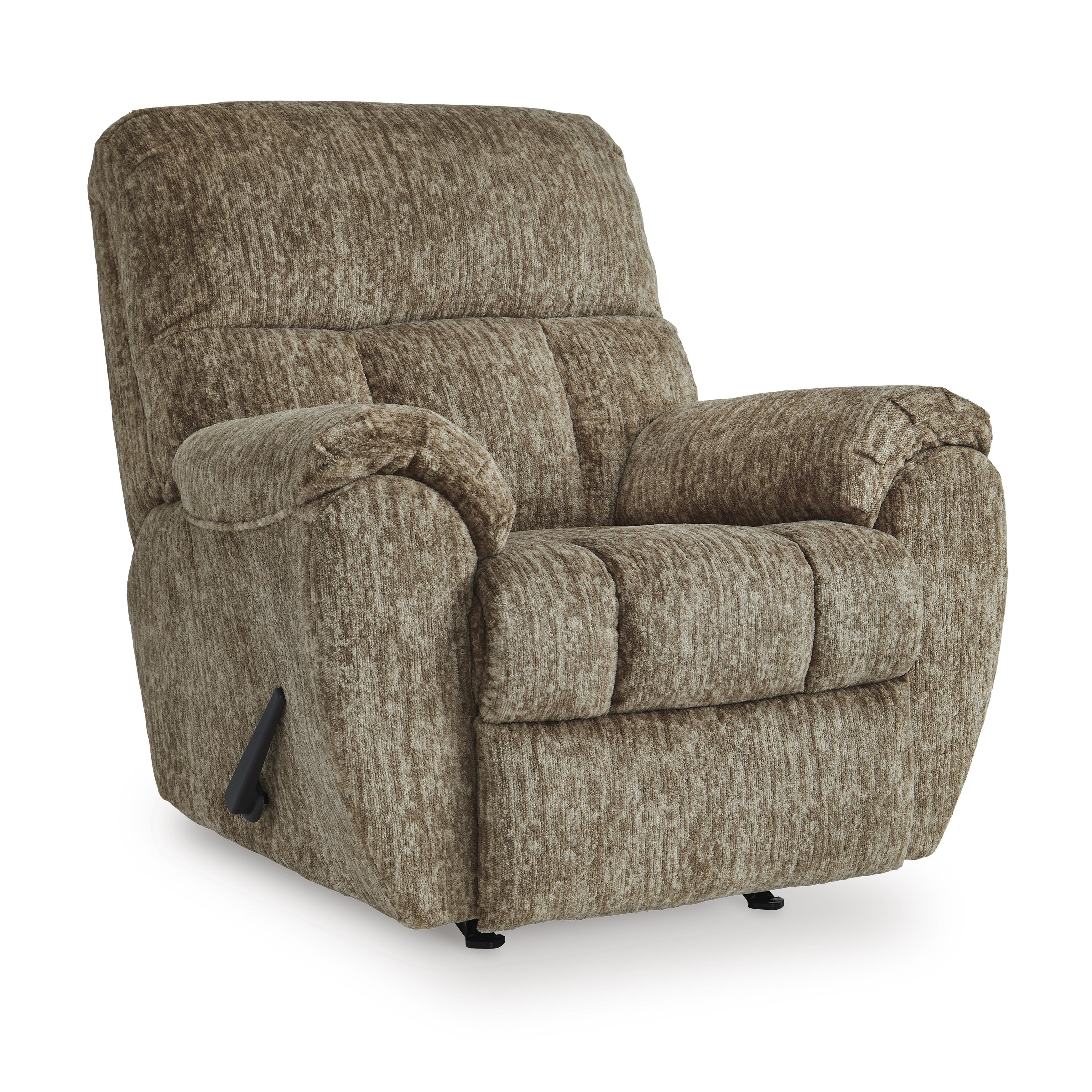  Manufacturer Color_Taupe --  Signature Design by Ashley Stayfish Rocker Fabric Recliner IMAGE 1