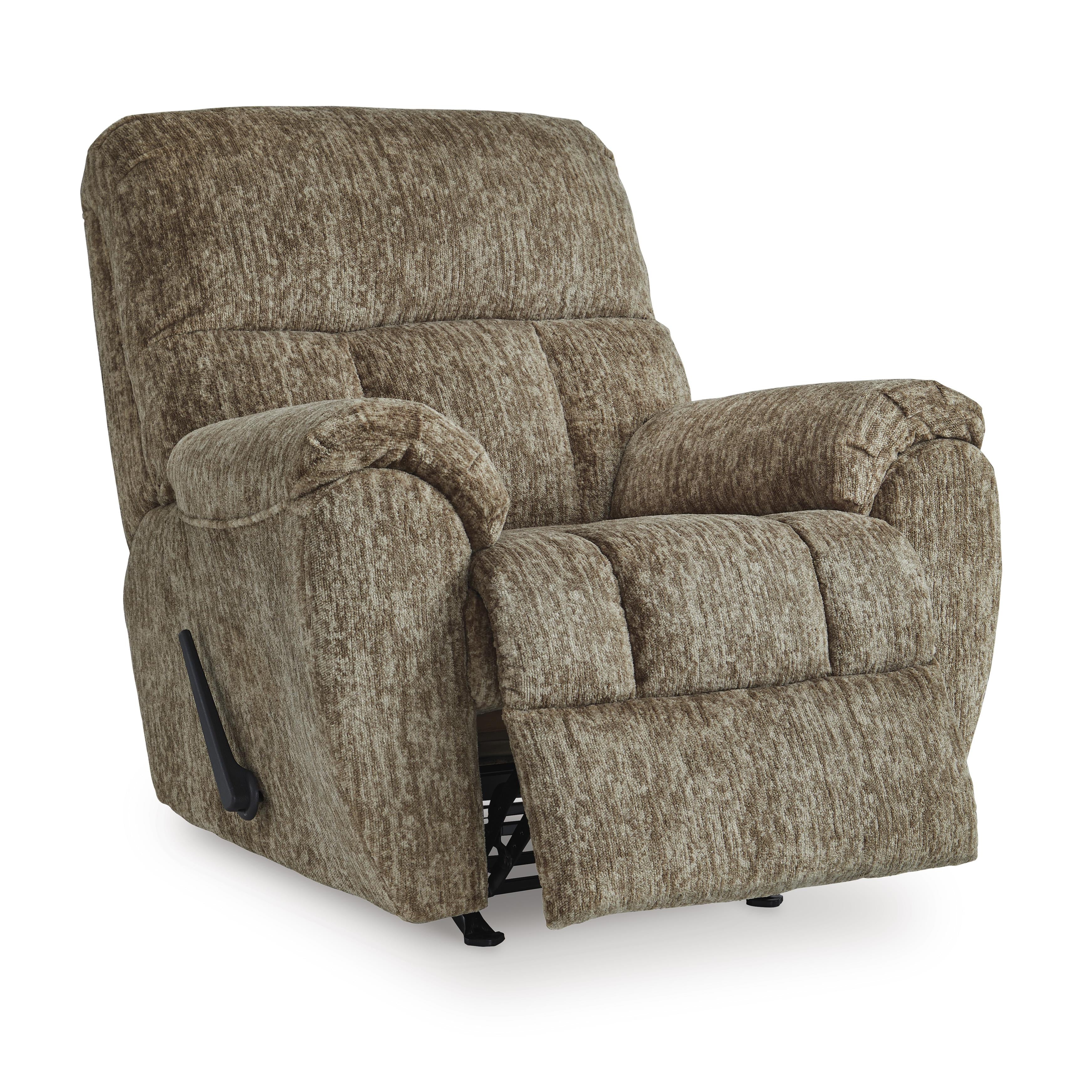  Manufacturer Color_Taupe --  Signature Design by Ashley Stayfish Rocker Fabric Recliner IMAGE 2
