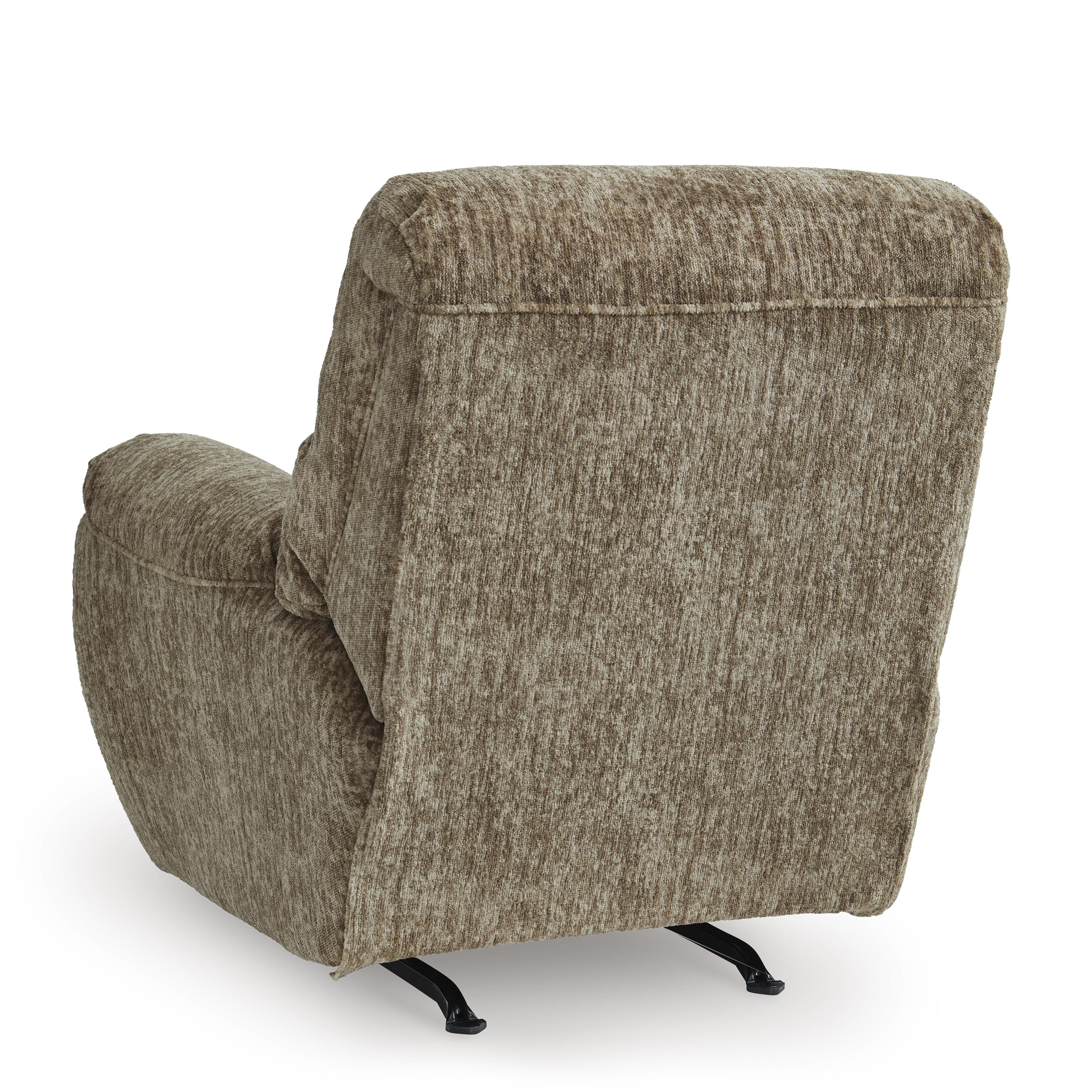  Manufacturer Color_Taupe --  Signature Design by Ashley Stayfish Rocker Fabric Recliner IMAGE 4