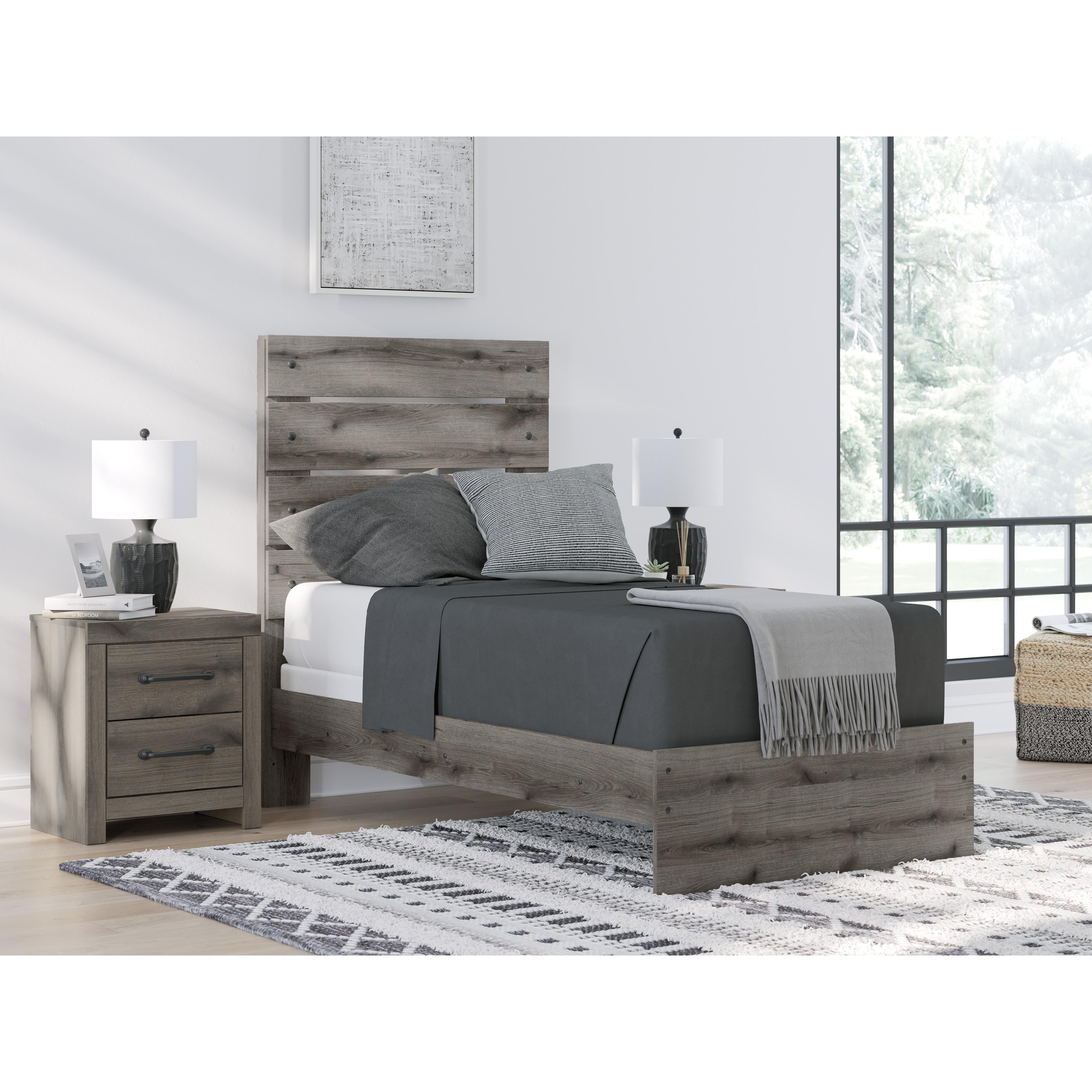 Size_Twin --  Signature Design by Ashley Graystorm Panel Bed IMAGE 6
