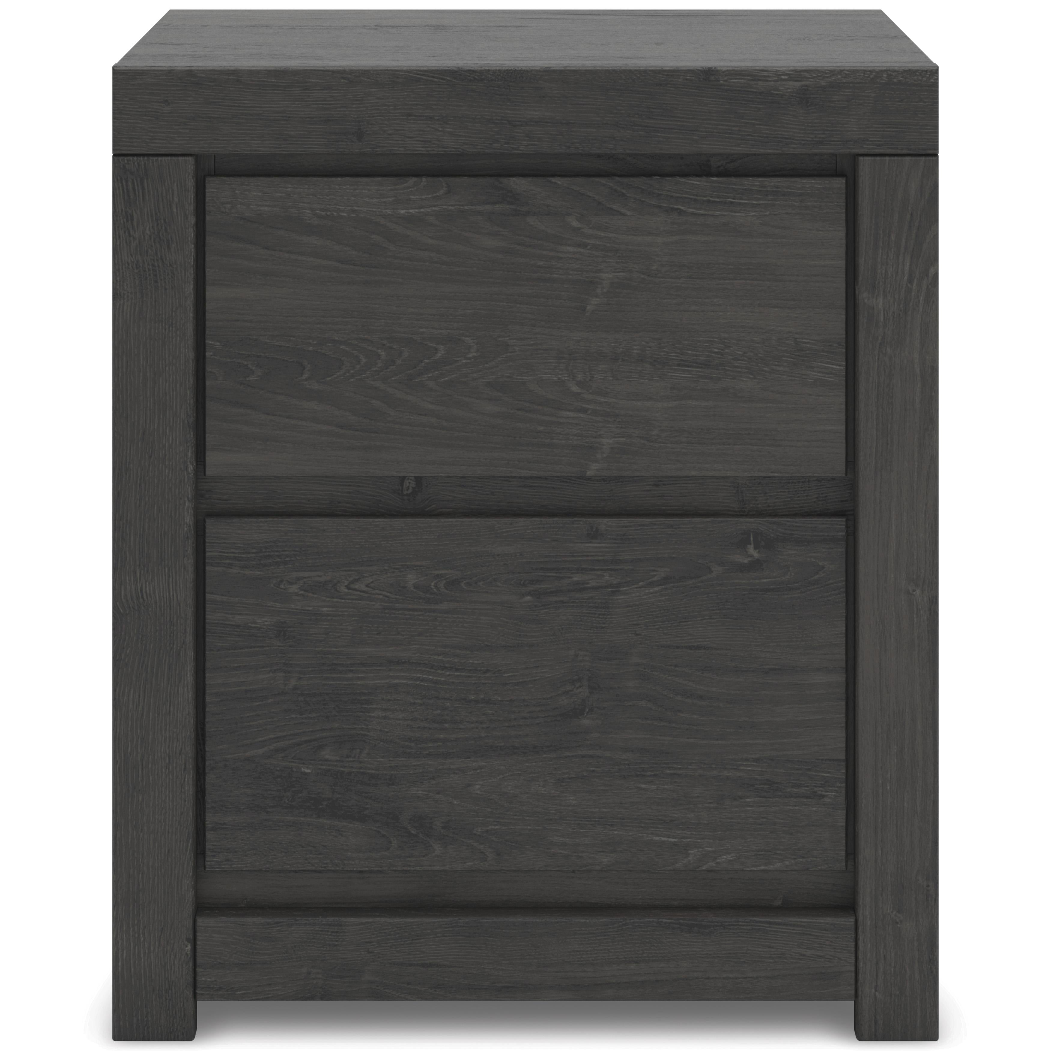  Signature Design by Ashley Fraluna PCB3370-92 Two Drawer Night Stand IMAGE 3