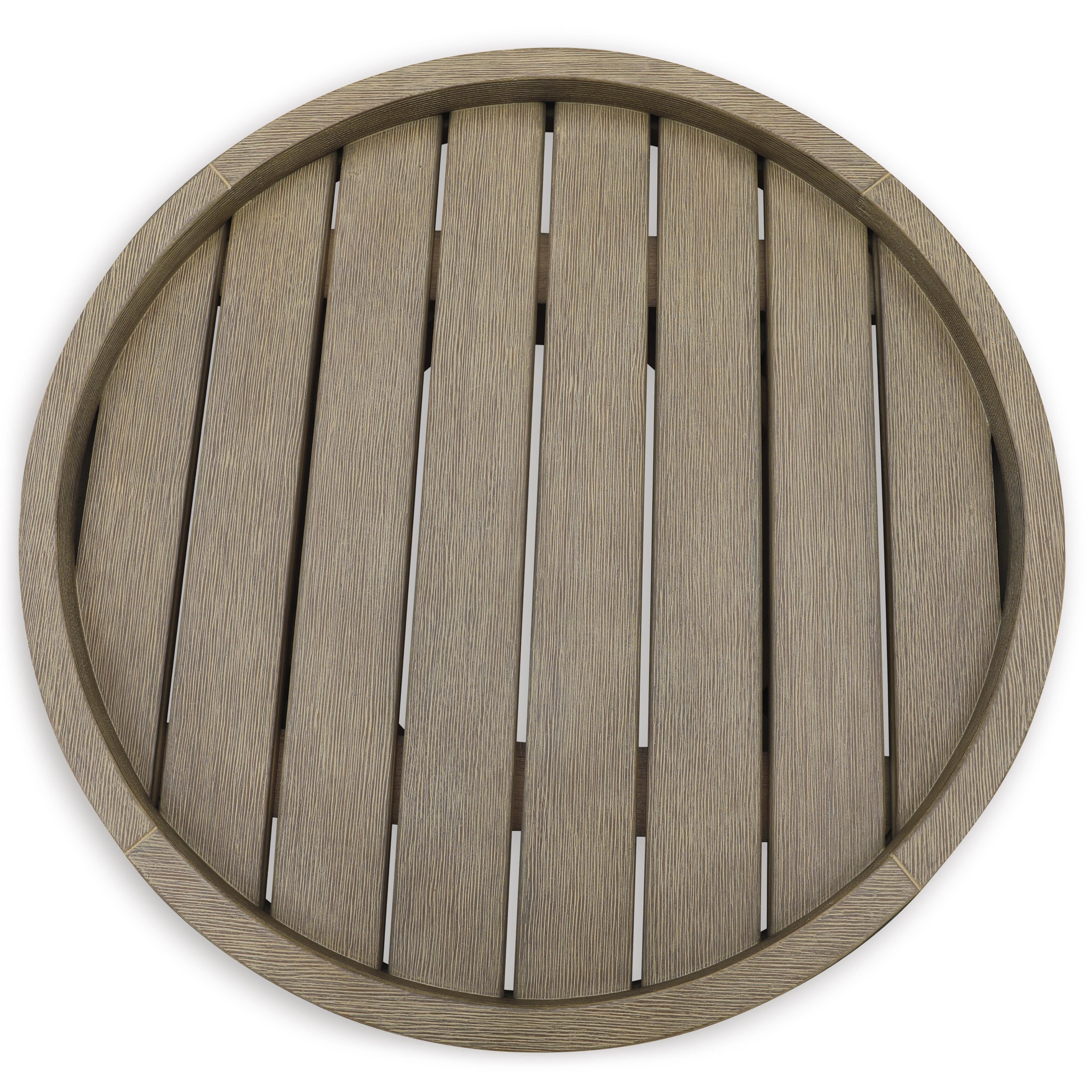  Signature Design by Ashley Marina Sun PCP204-706 Round End Table IMAGE 3