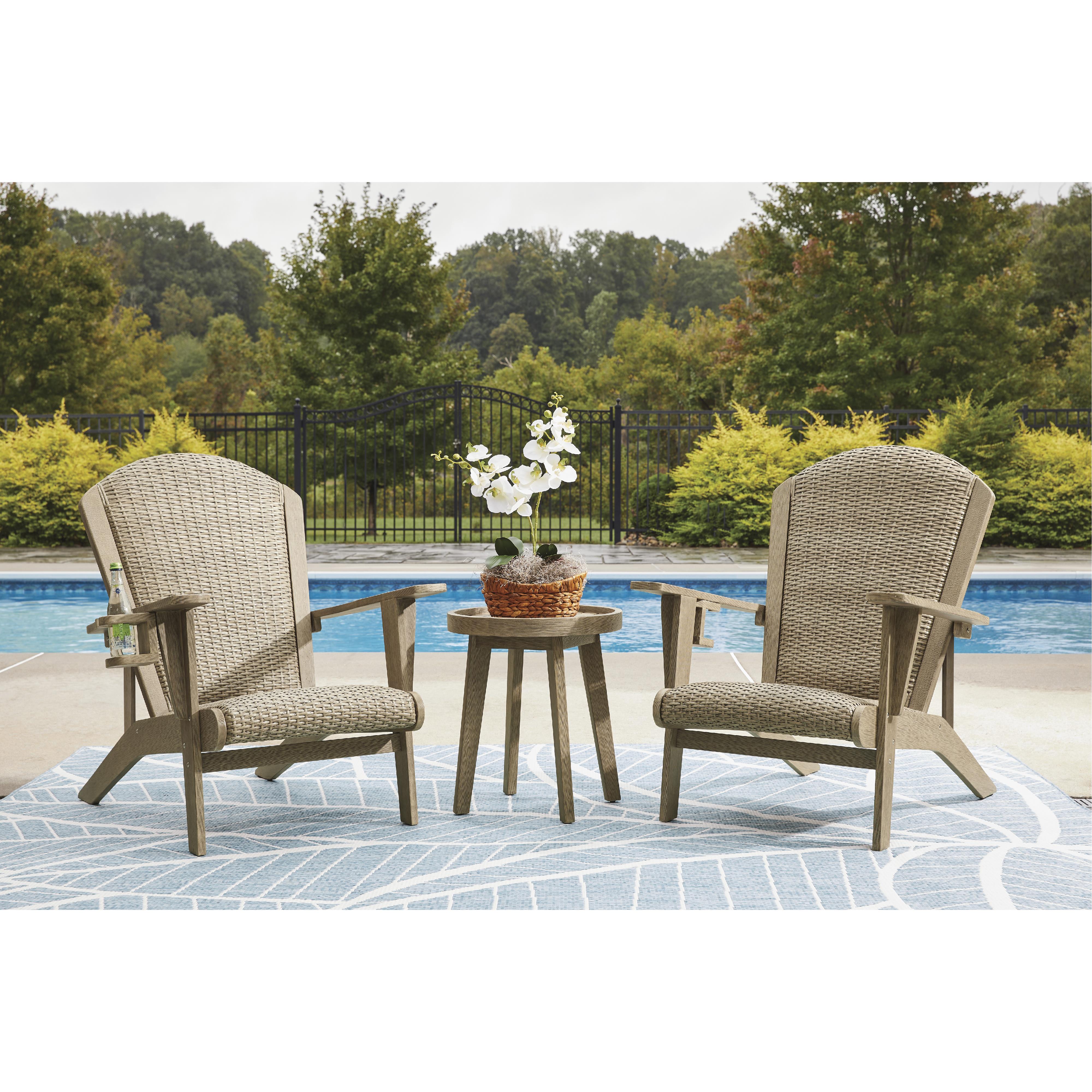  Signature Design by Ashley Marina Sun PCP204-706 Round End Table IMAGE 5