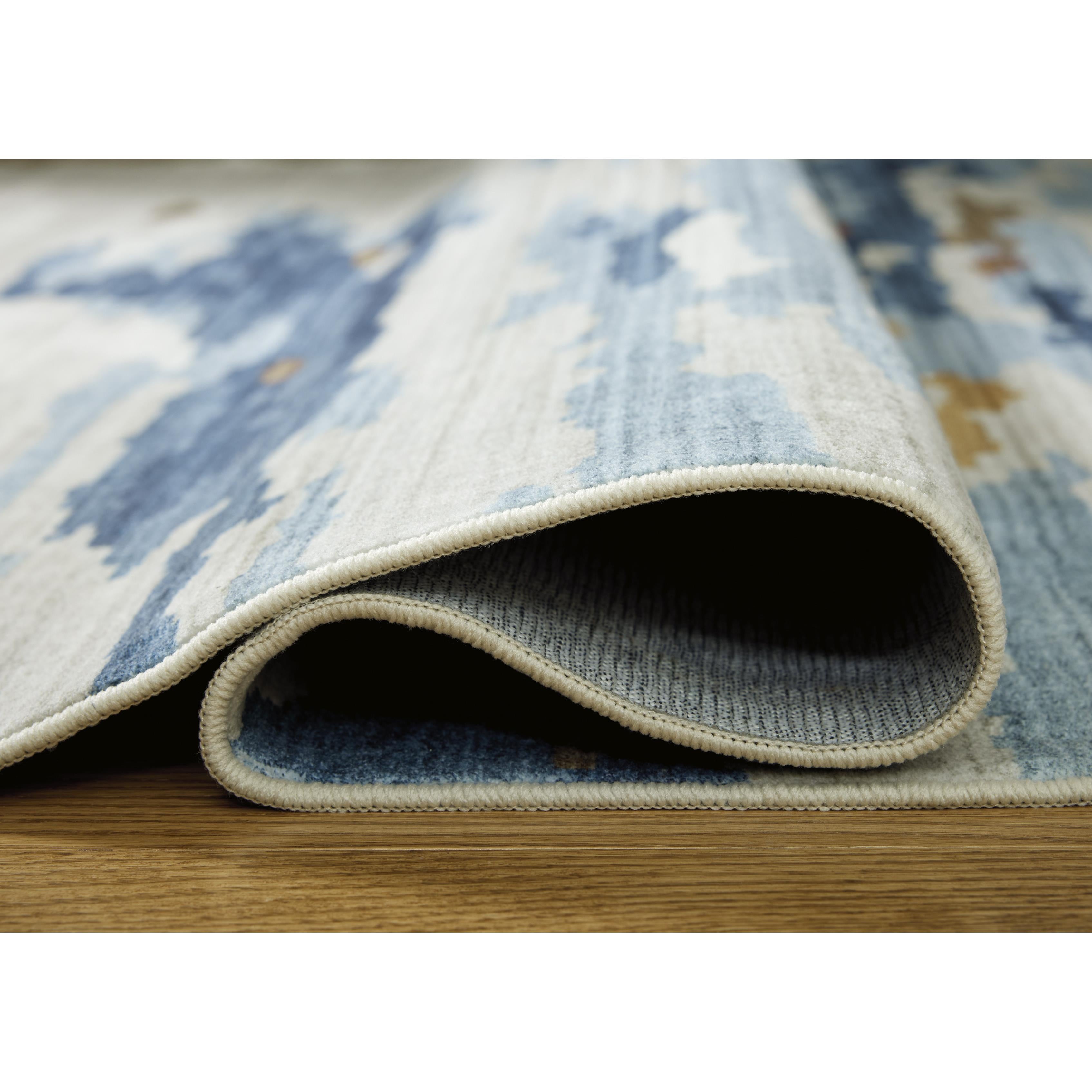 Size_8'1" x 10' --  Vinlett R407041 Washable Large Rug IMAGE 3