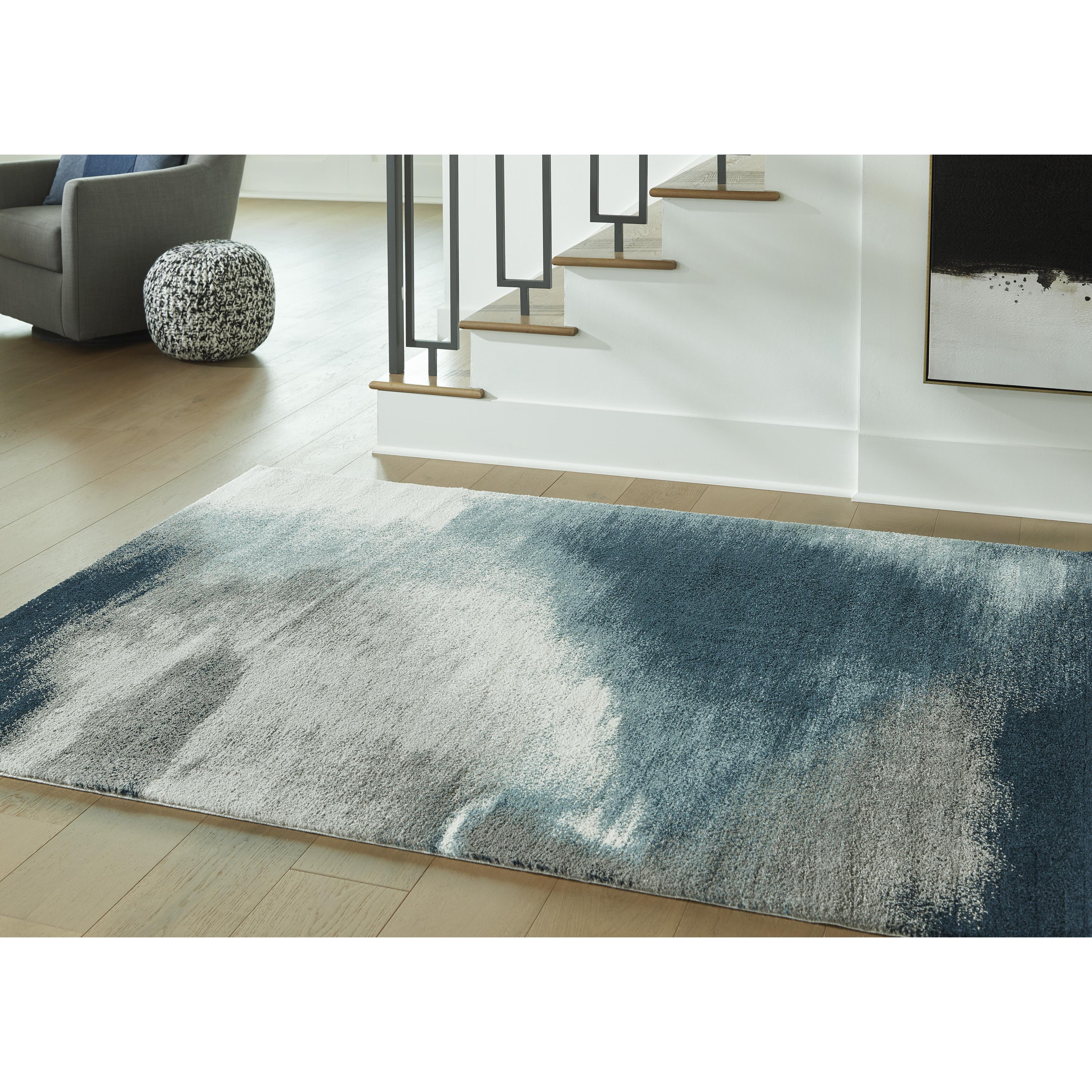  Size_5'3" x 6'11" --  Signature Design by Ashley Brentward Rug IMAGE 2