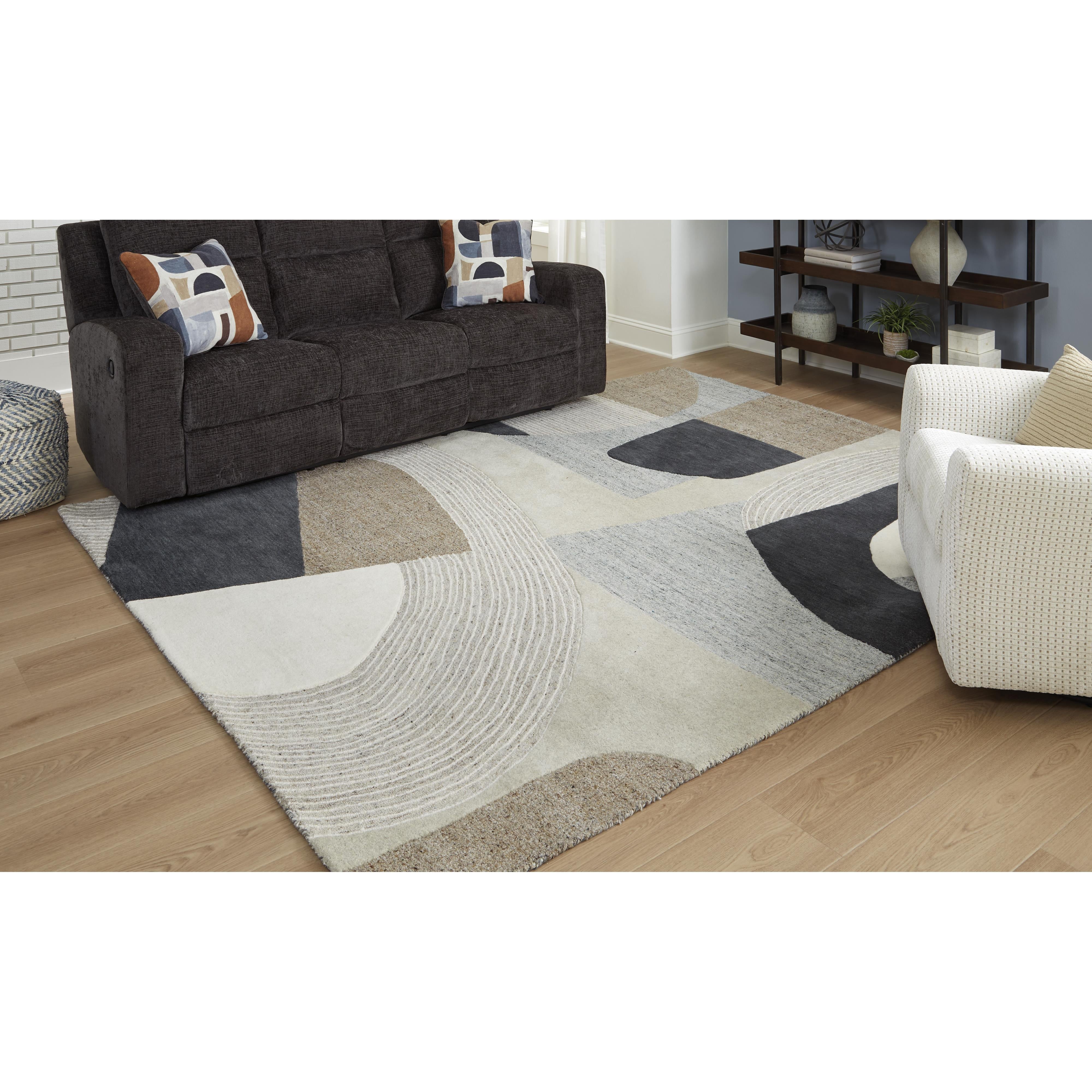  Size_7'7" x 9'10" --  Edrickhill R407121 Large Rug IMAGE 2