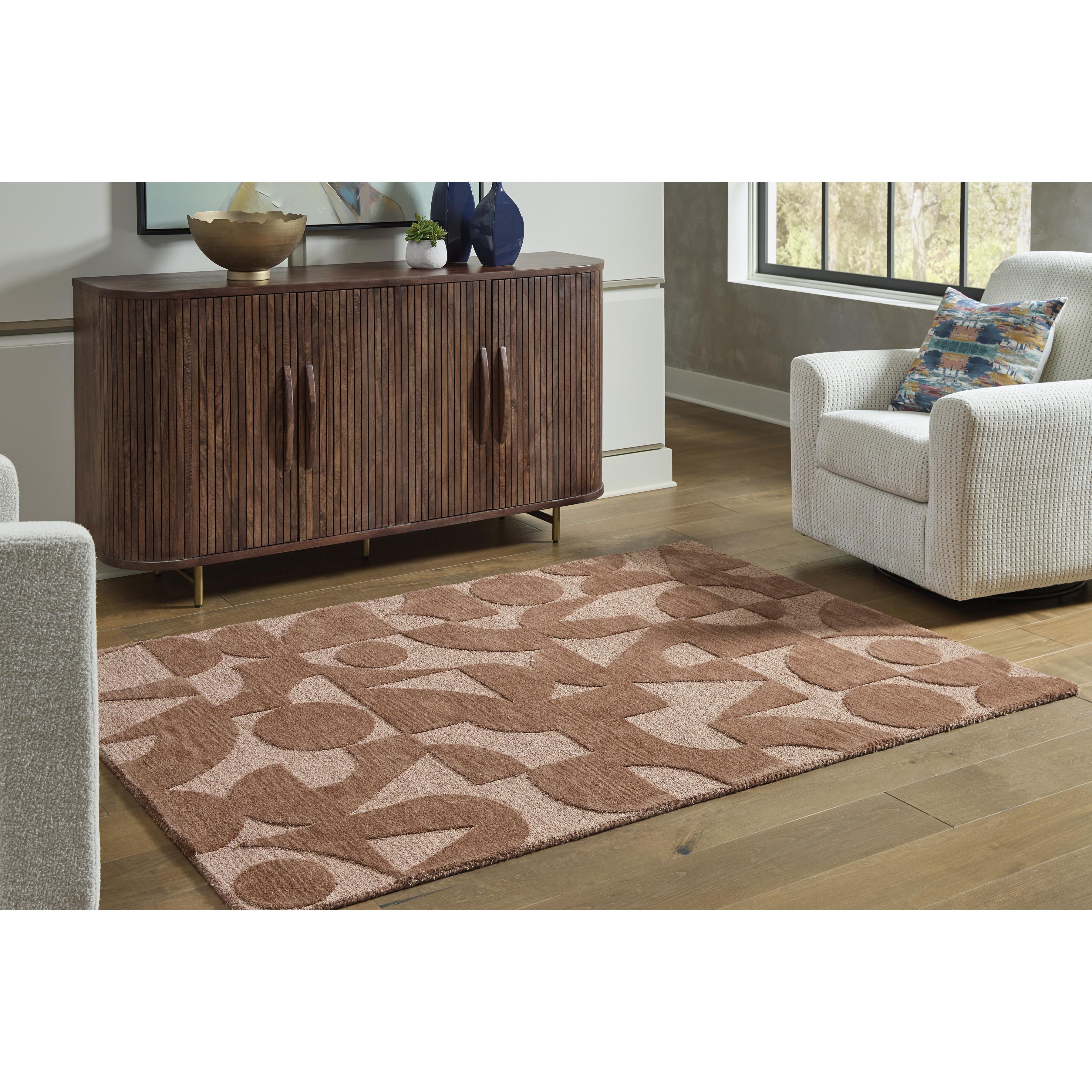  Size_5'1" x 7'2" --  Signature Design by Ashley Perrenton Rug IMAGE 2