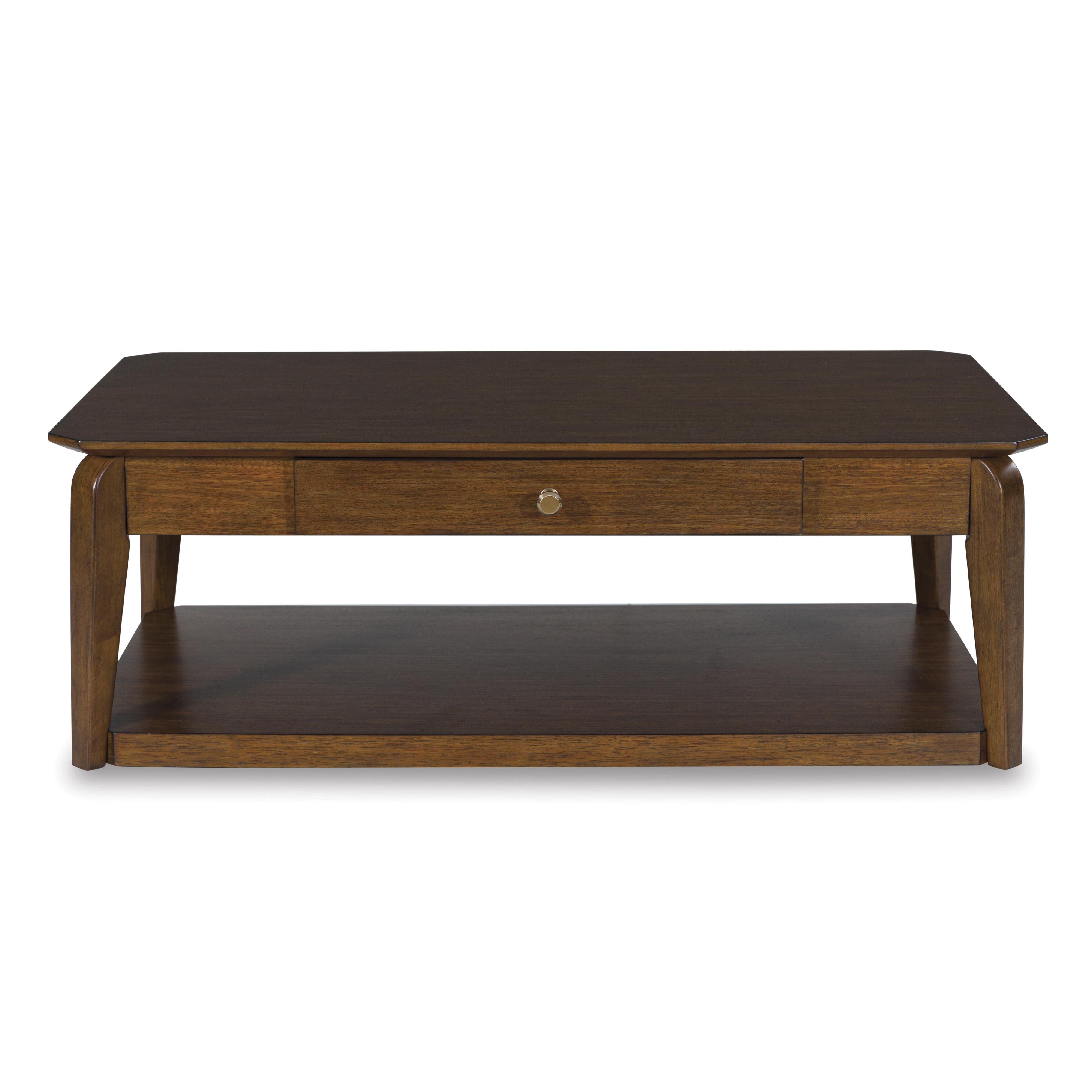  Signature Design by Ashley Trenmour T596-1 Rectangular Cocktail Table IMAGE 3