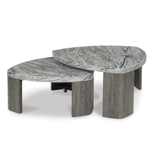 Signature Design by Ashley Surmour T600-0 Stacked Cocktail Table