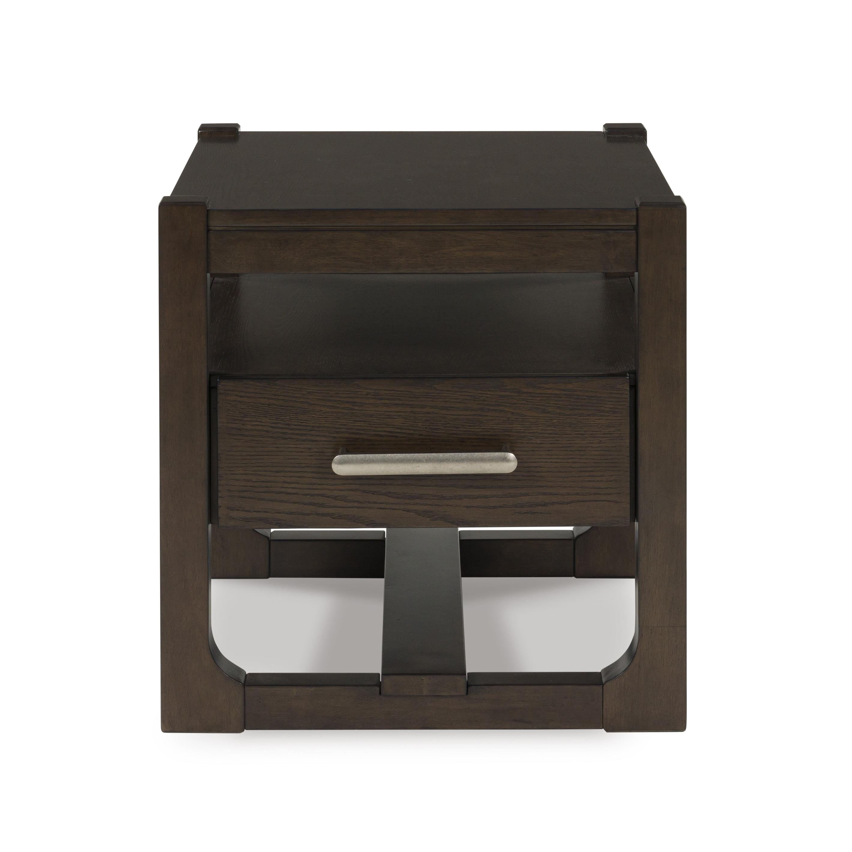  Signature Design by Ashley Breckington T856-2 Square End Table IMAGE 2